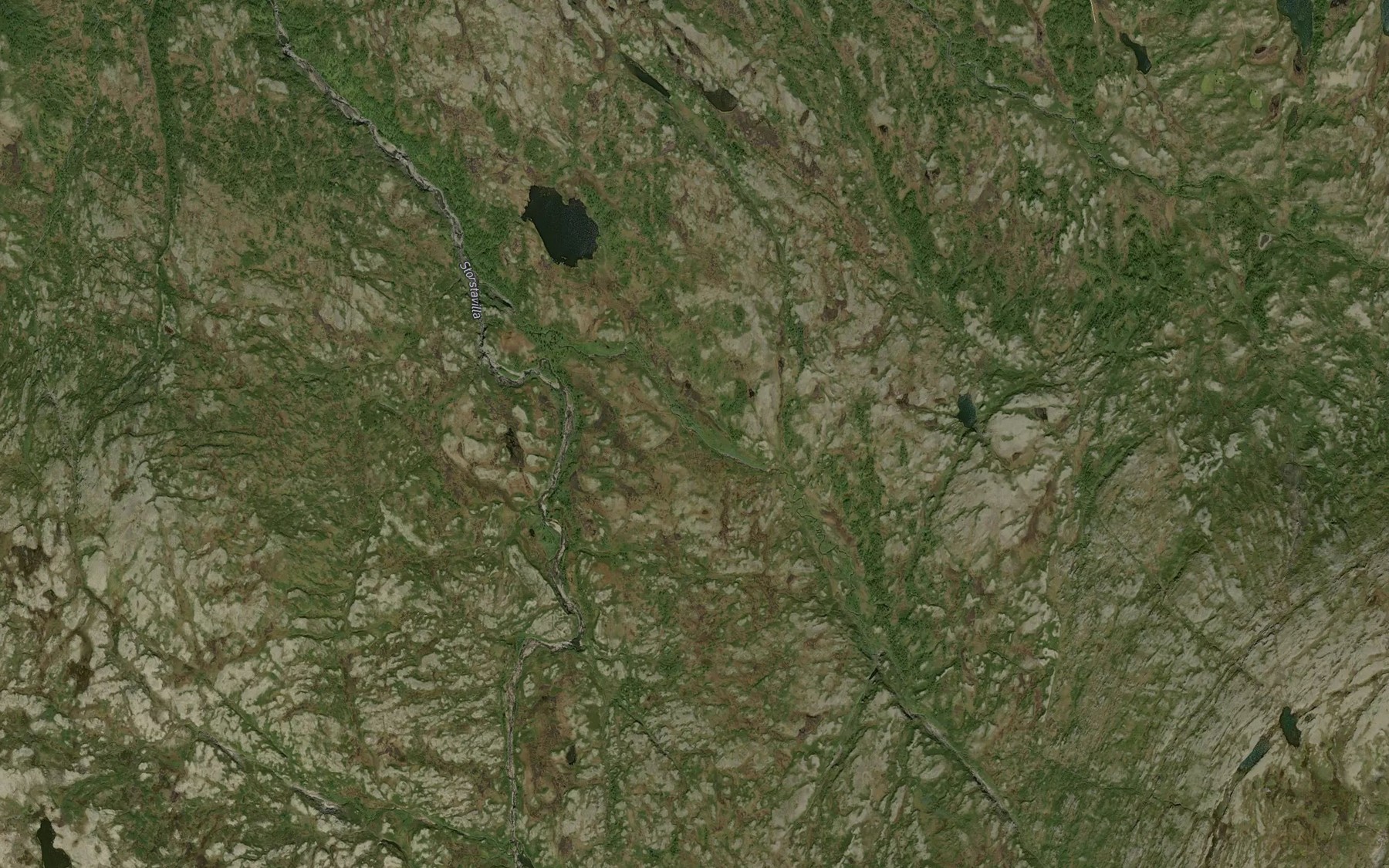 Satellite map of the Sandfjellbekken