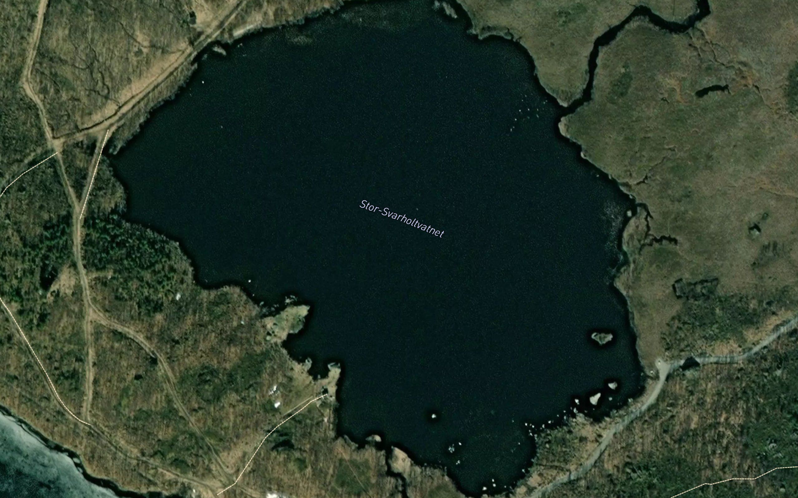 Svarholtvatnet,nedre