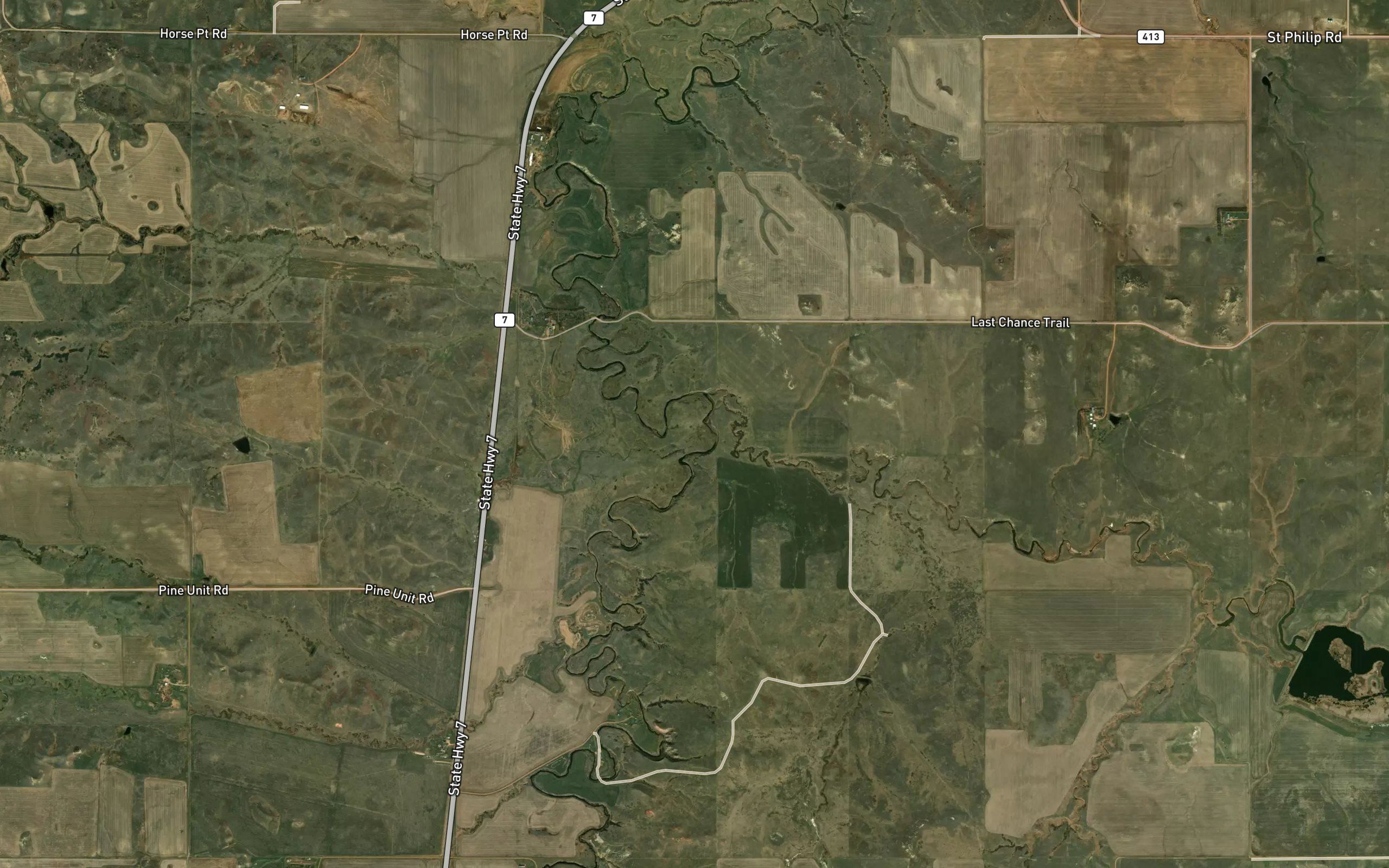 Lamesteer Creek