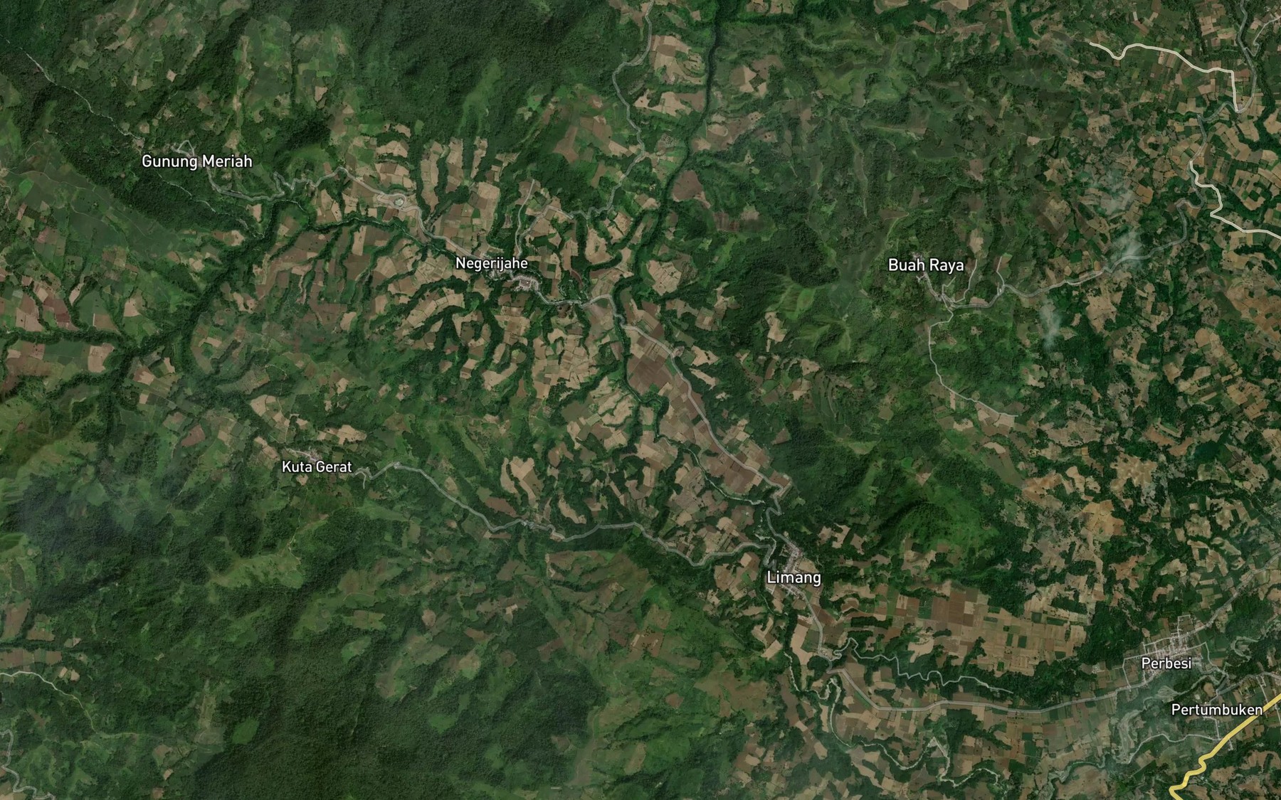 Satellite map of the Lao Sisin