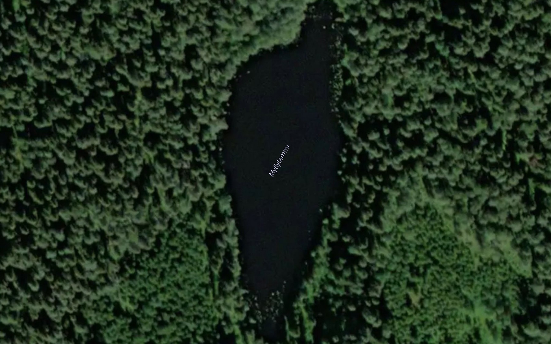 Satellite map of the Myllylammi