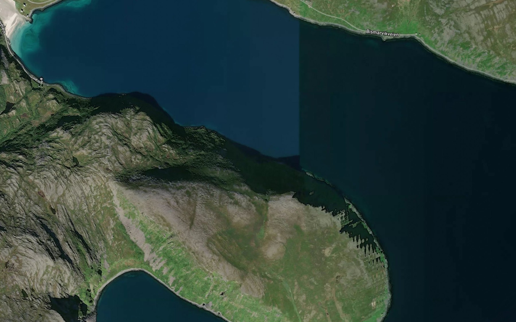 Satellite map of the Ladda