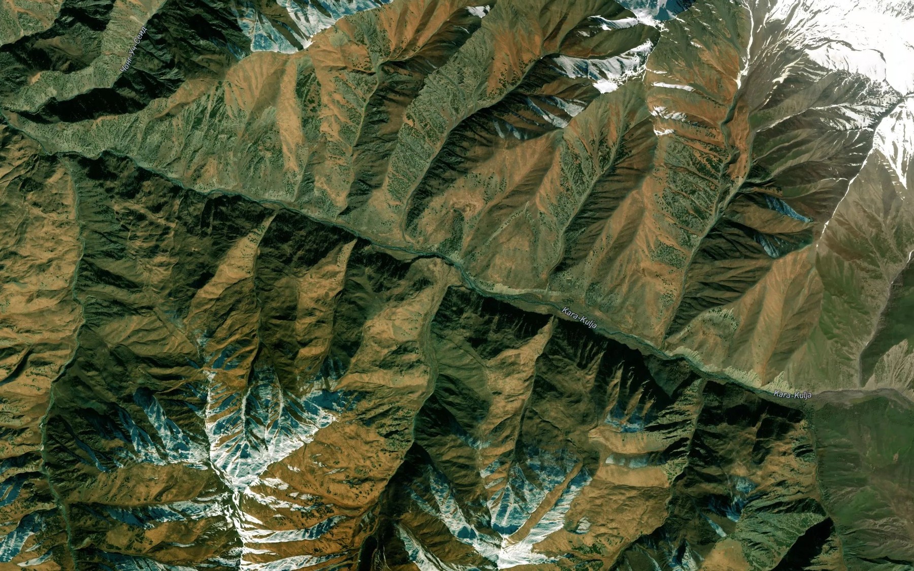 Satellite map of the Toruksay