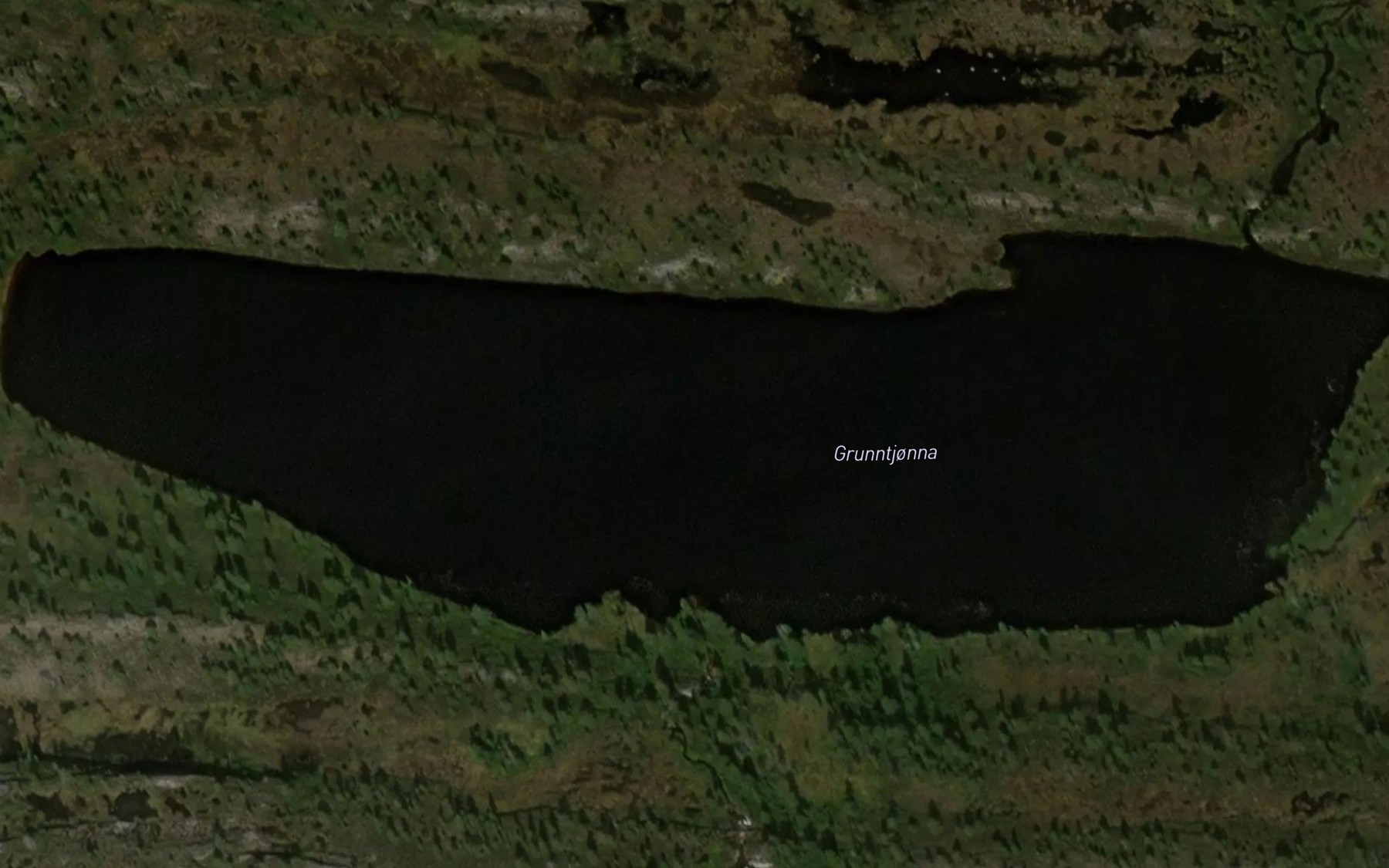Satellite map of the Grunntjorna