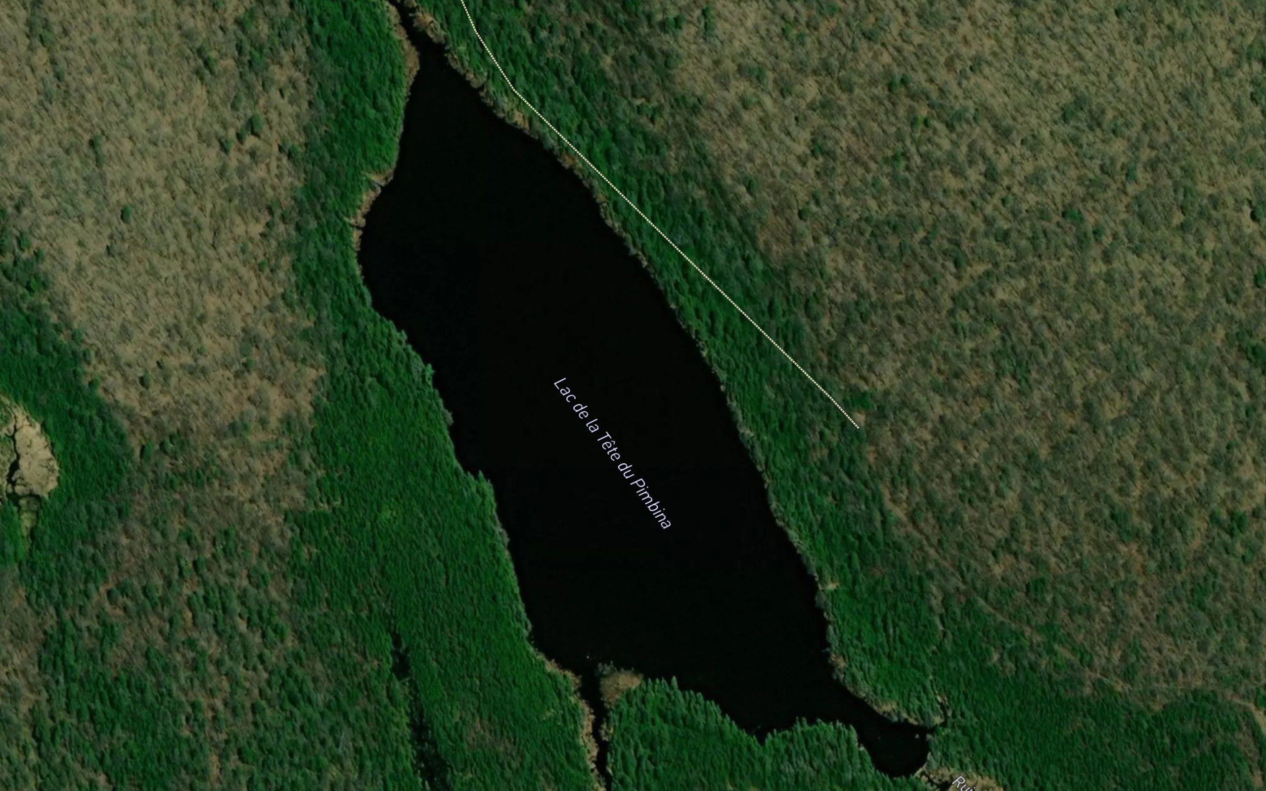 Lac de la Tete du Pimbina