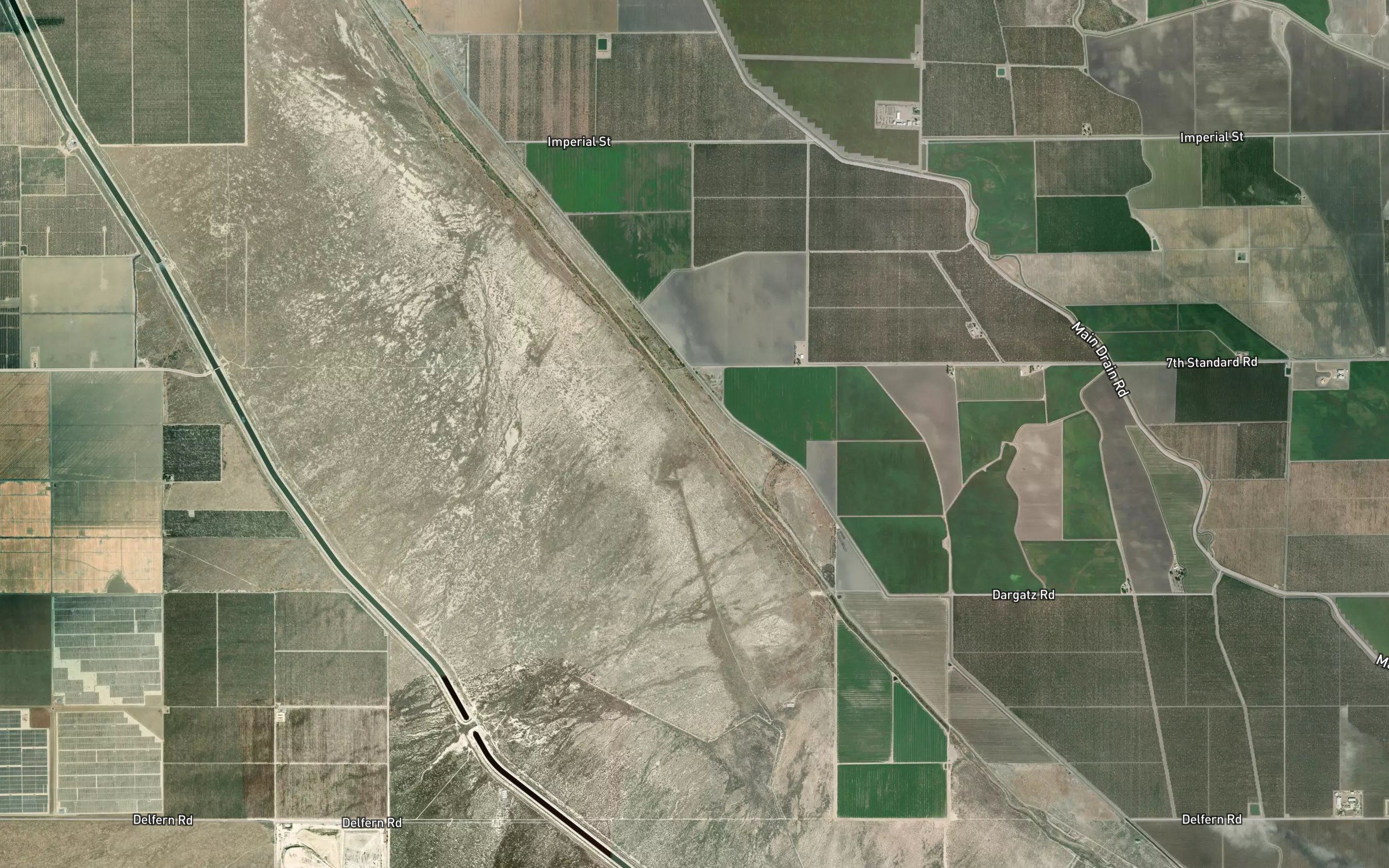 Kern River Flood Canal