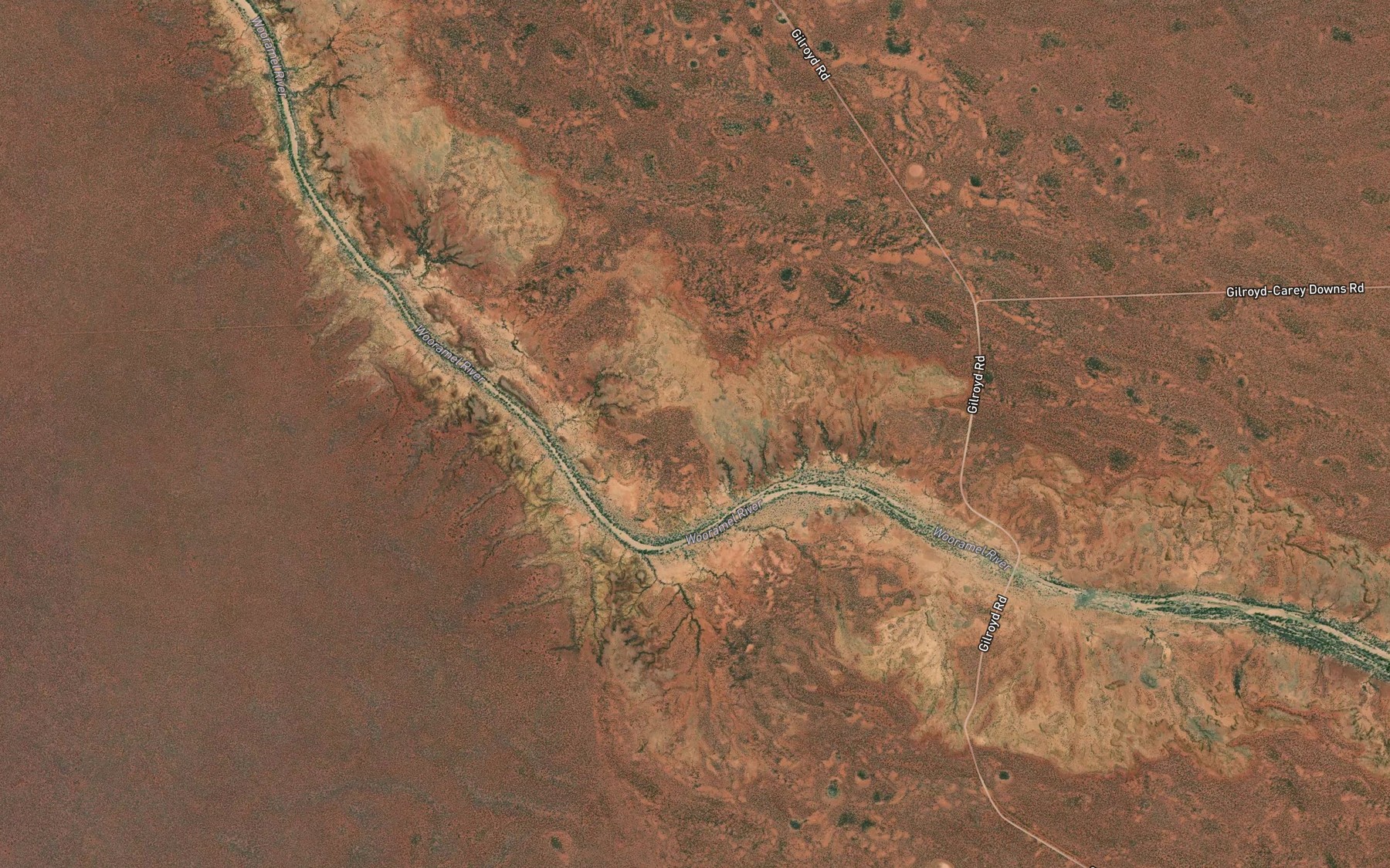 Satellite map of the Meedo Pool