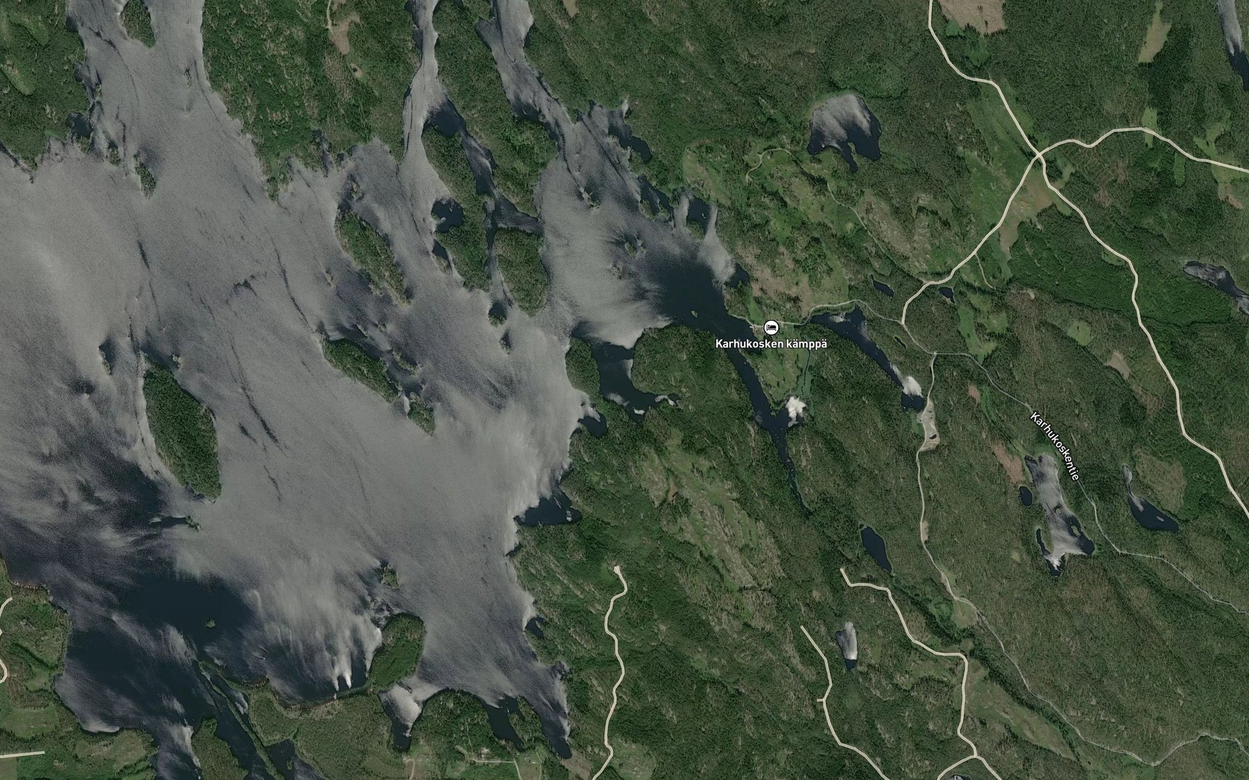 Satellite map of the Kalpiinlahti