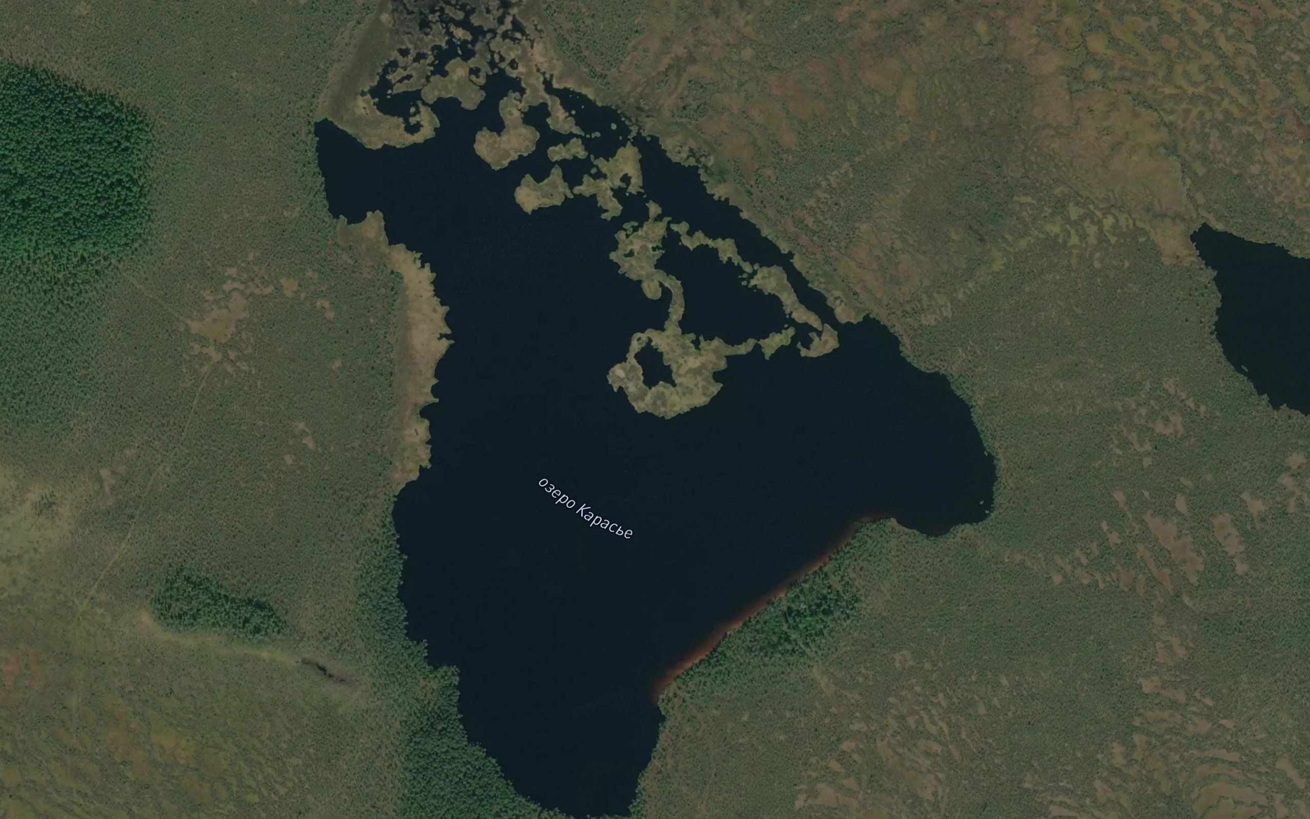 Ozero Karas'ye