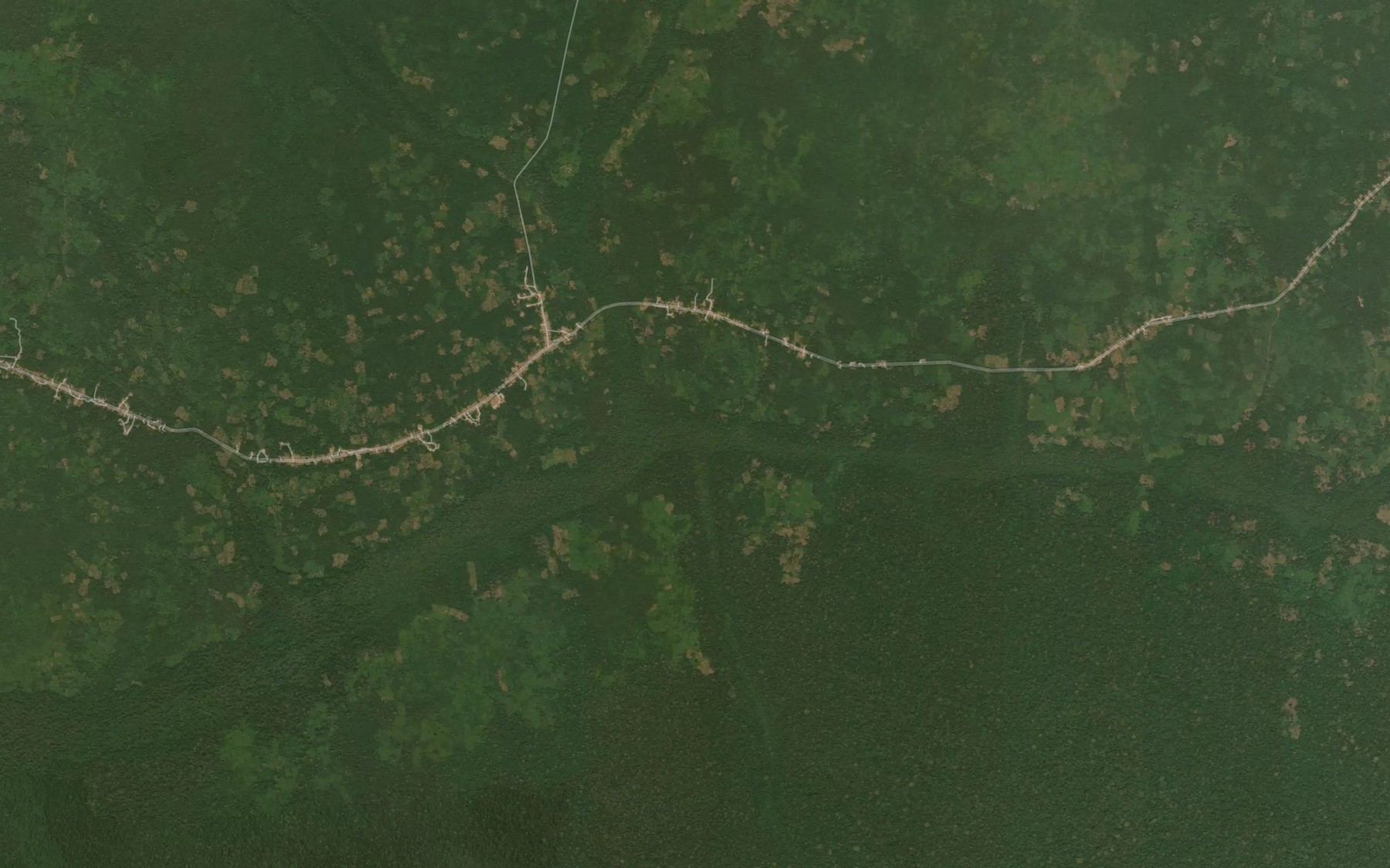 Satellite map of the Bakonga