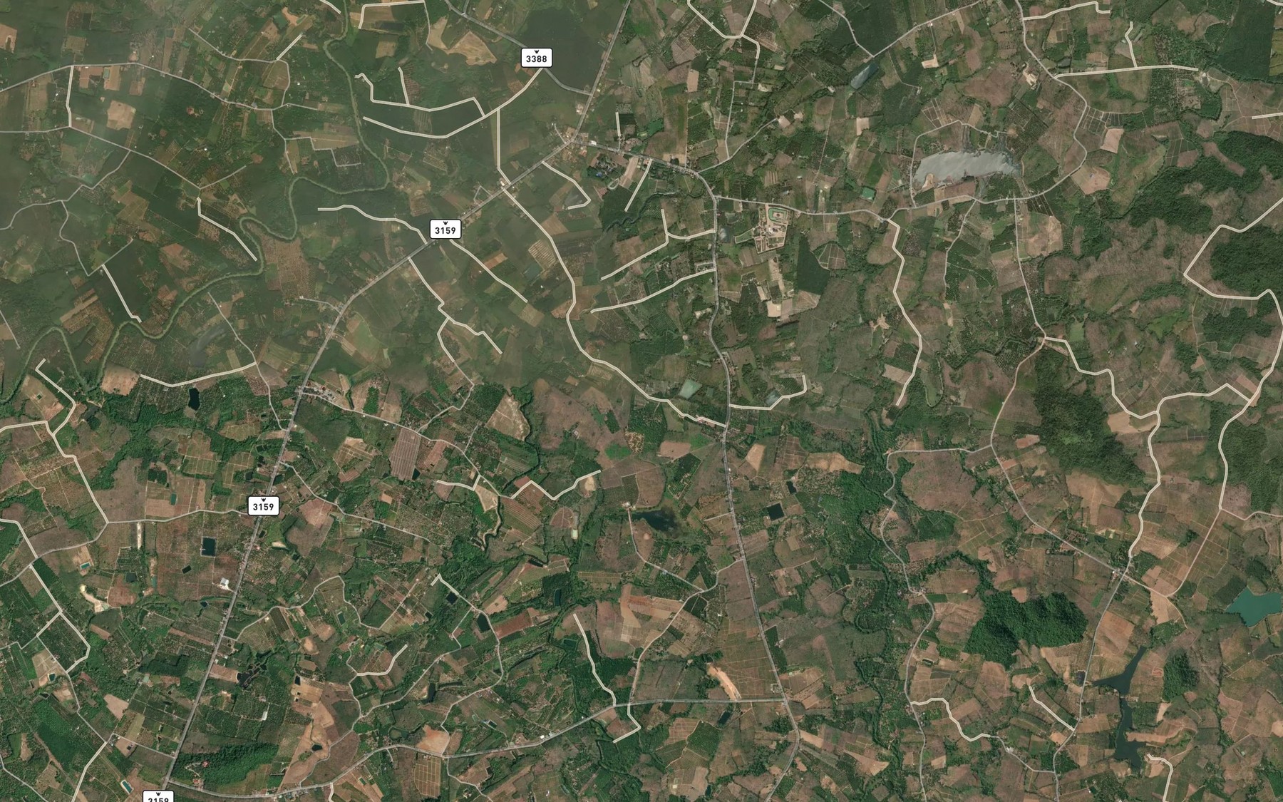 Satellite map of the Nong Phit Lang