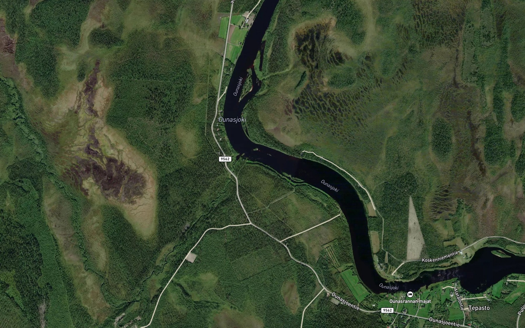 Satellite map of the Lohioja