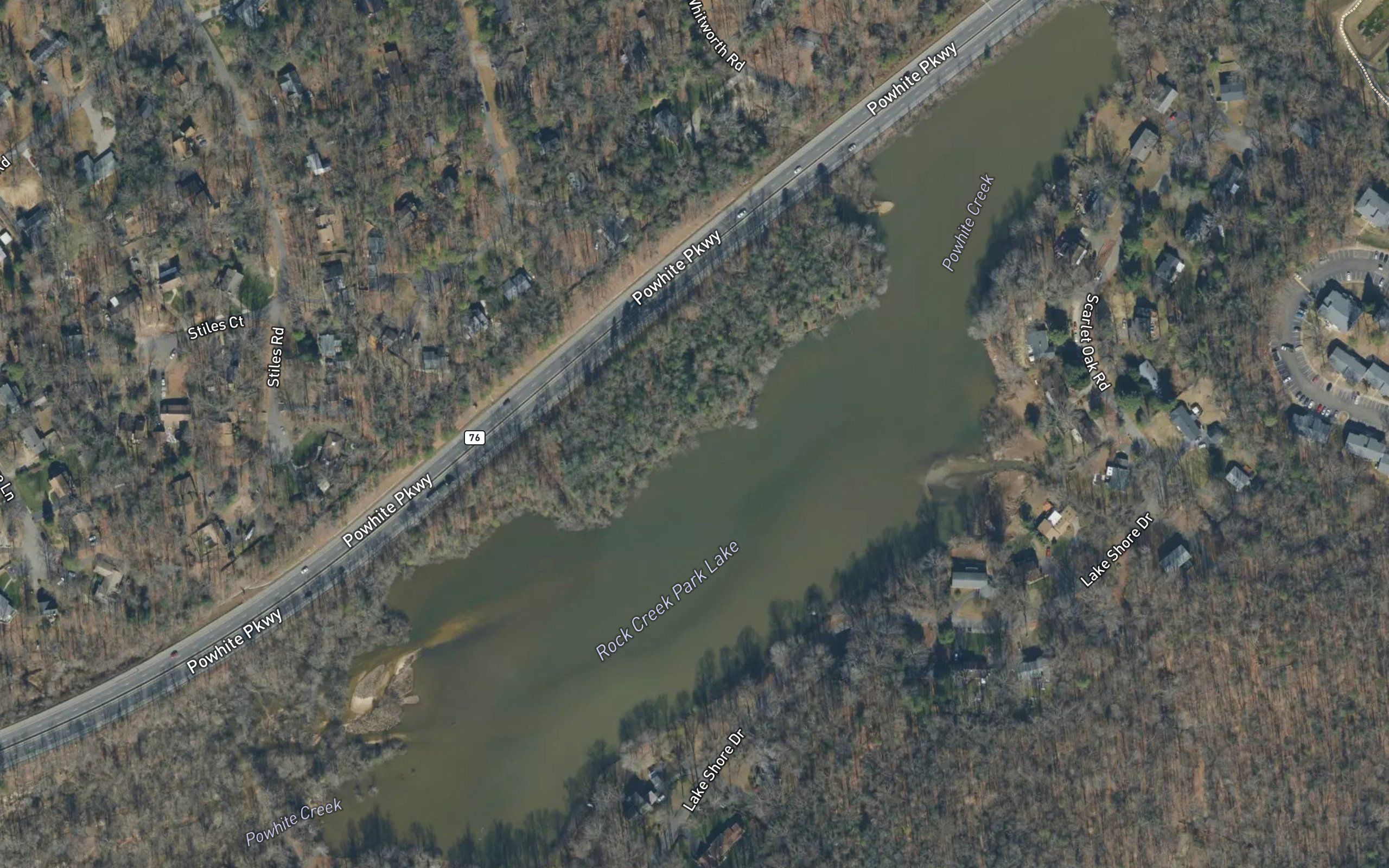Rock Creek Park Lake