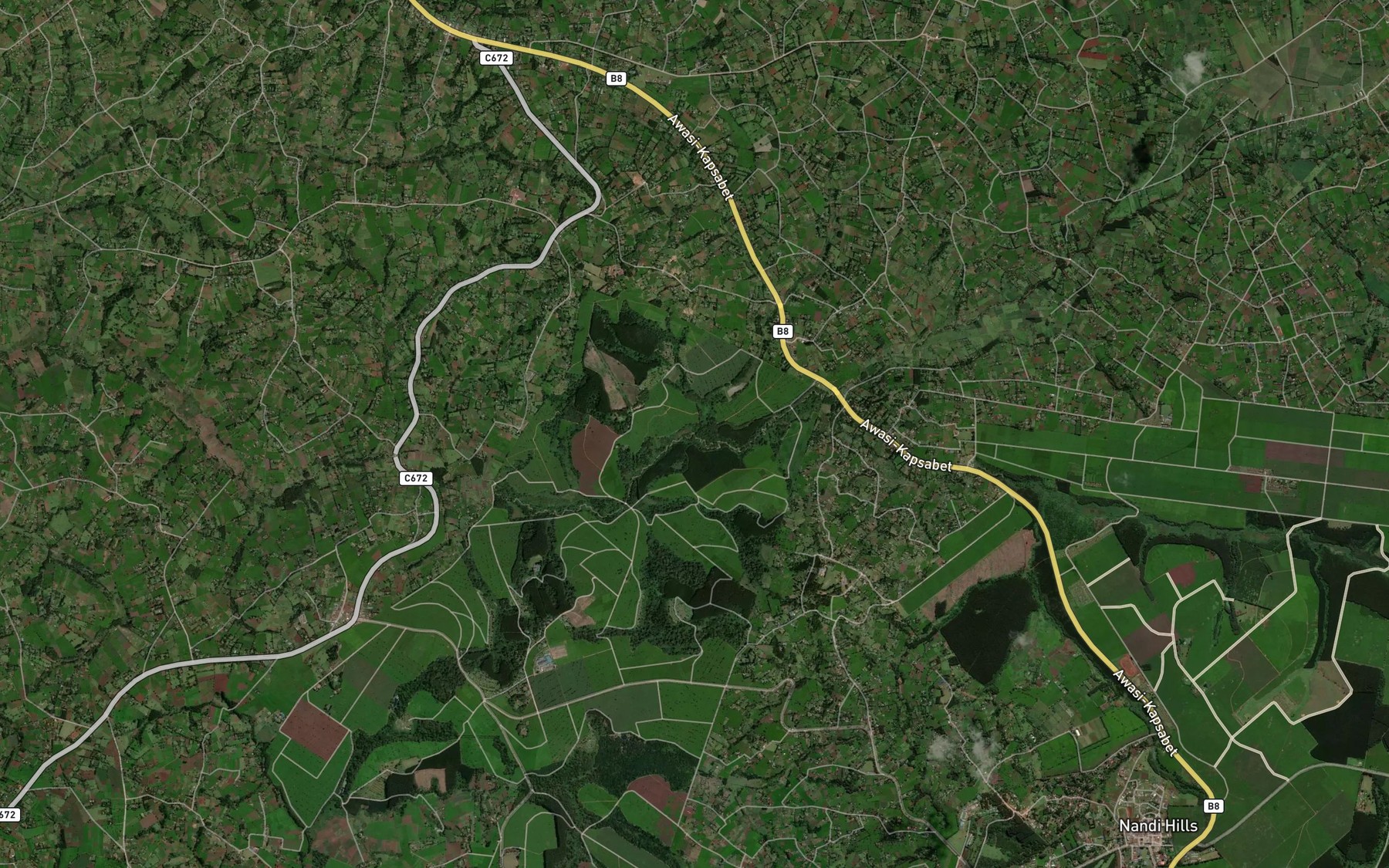 Satellite map of the Mokong