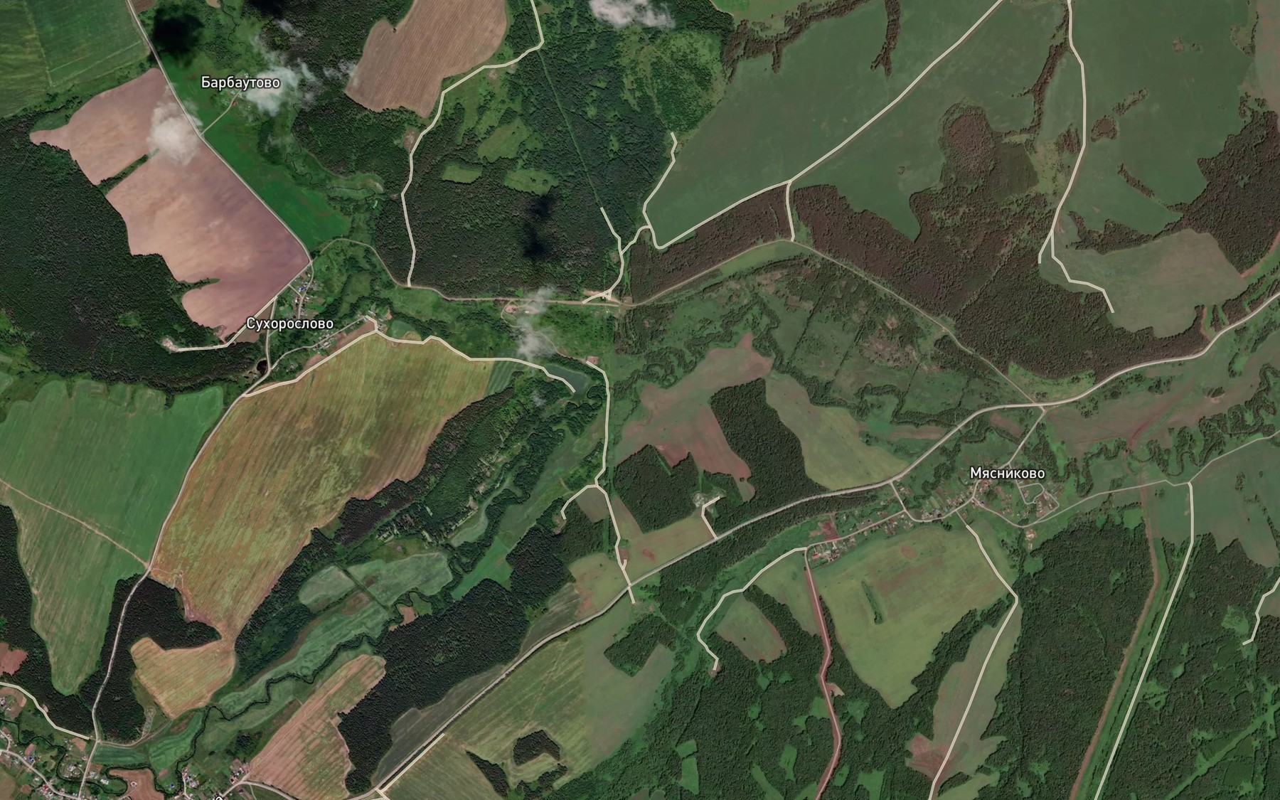 Satellite map of the Polygarets