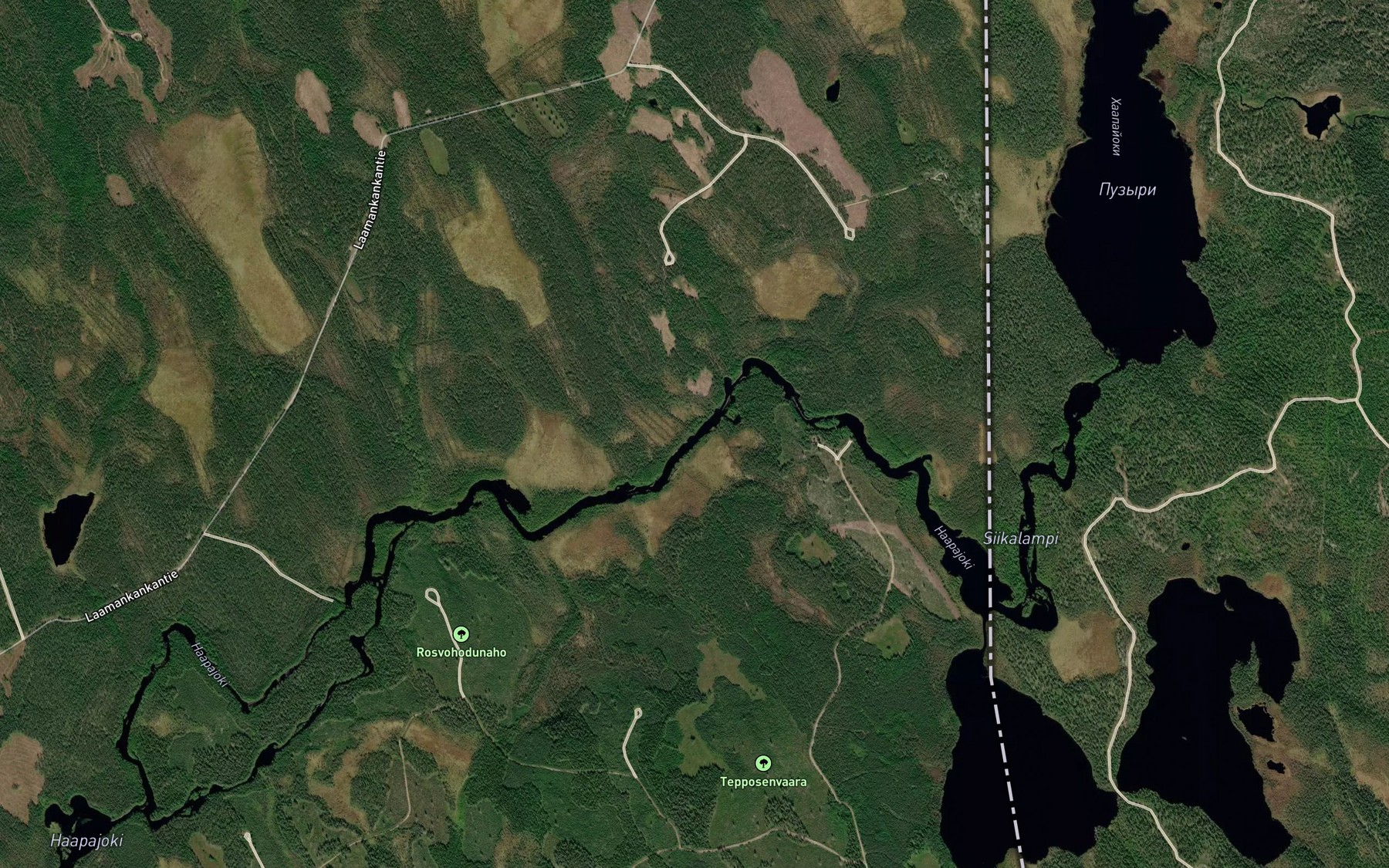 Satellite map of the Jorkanpuro