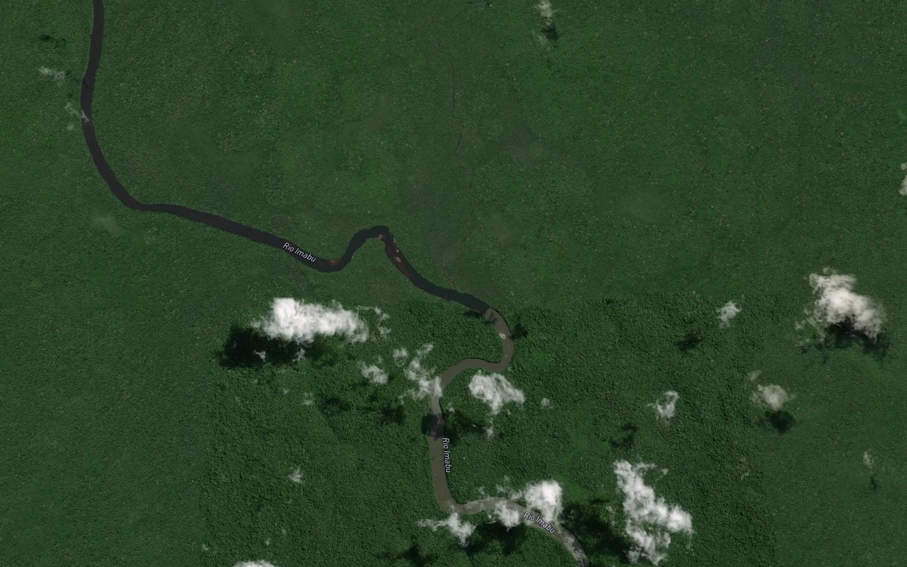 Satellite map of the Igarape do Ambrosio