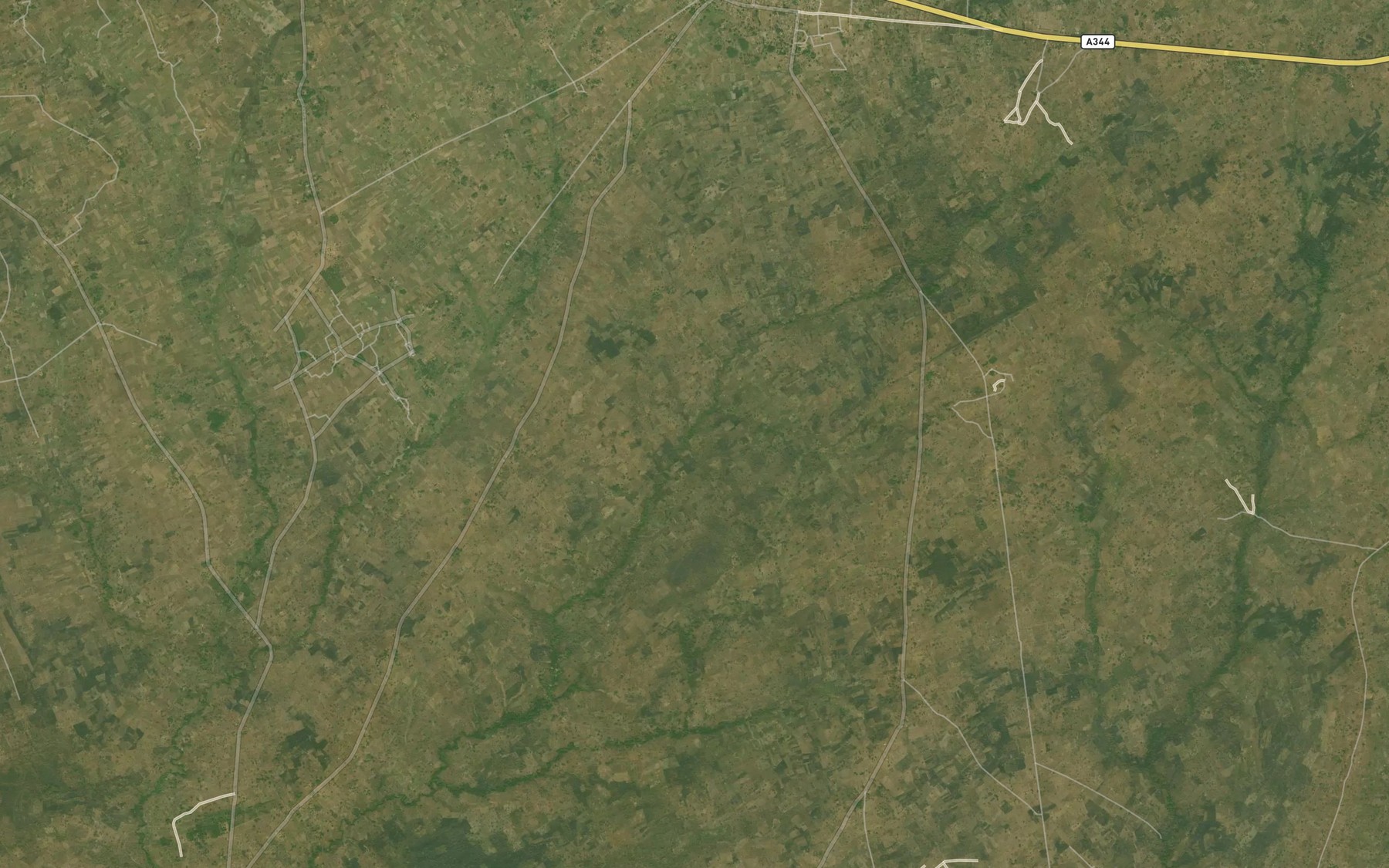 Satellite map of the Uhan