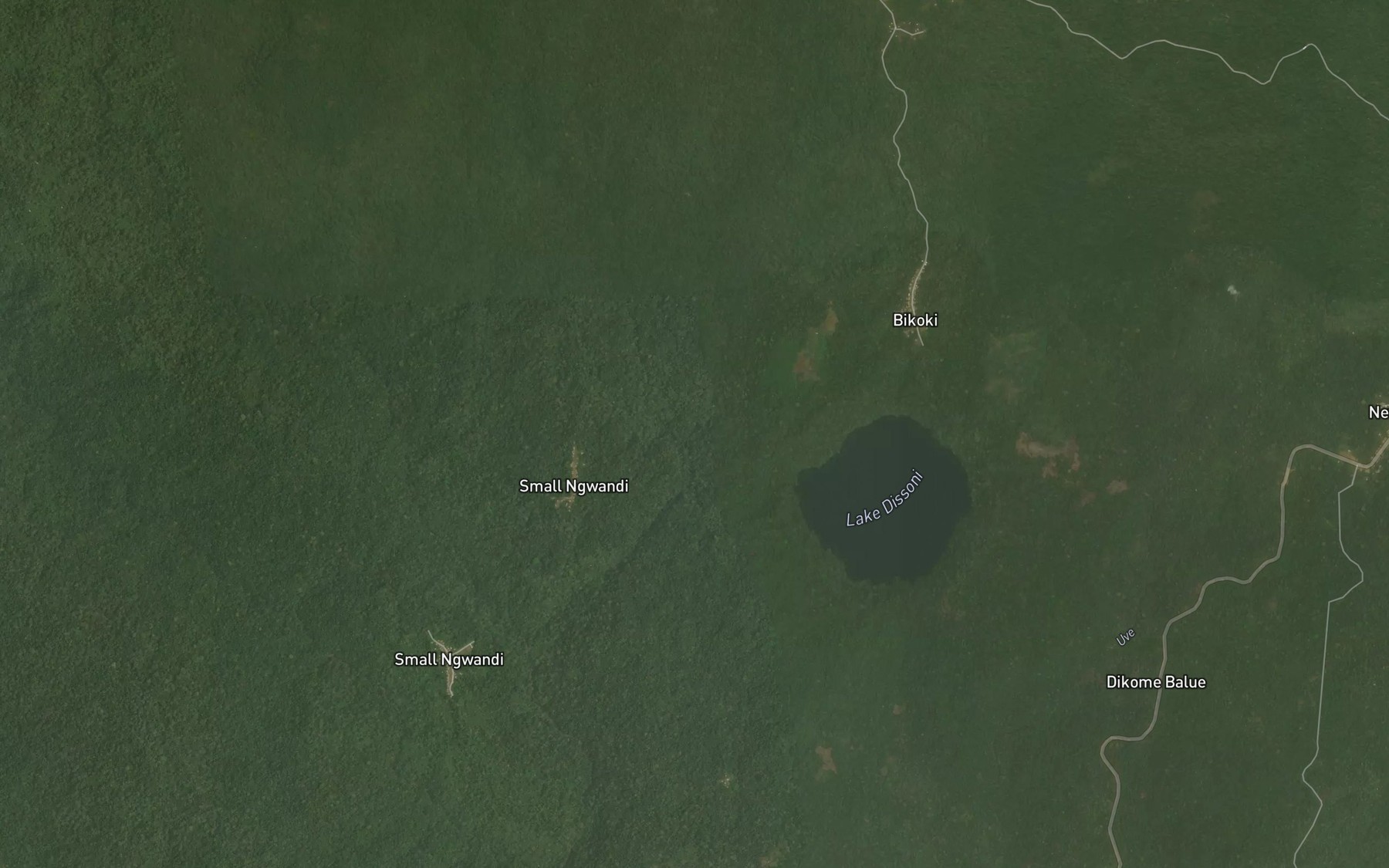 Satellite map of the Ka