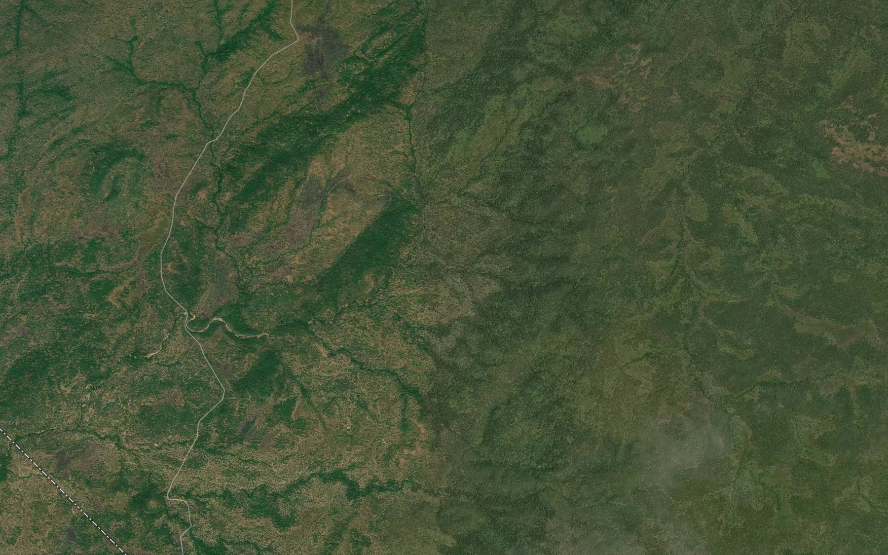 Satellite map of the Poup