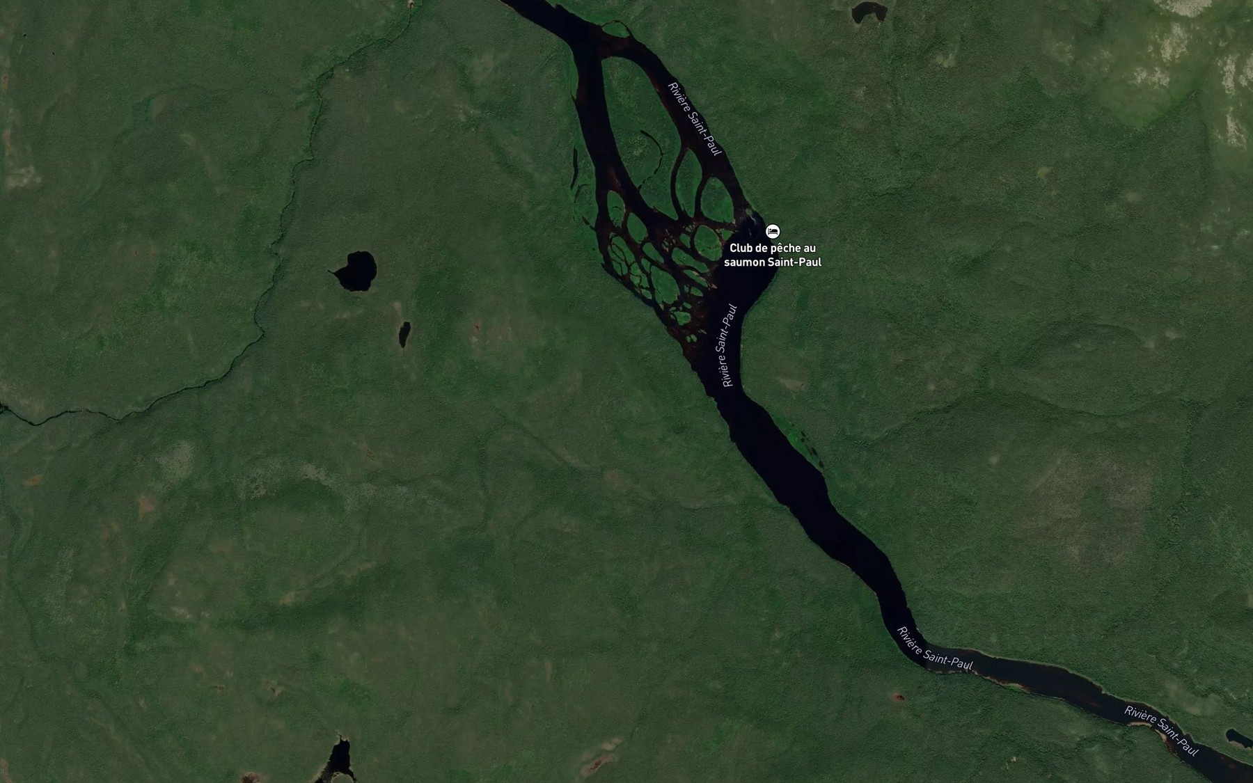 Satellite map of the Fosse Big-John