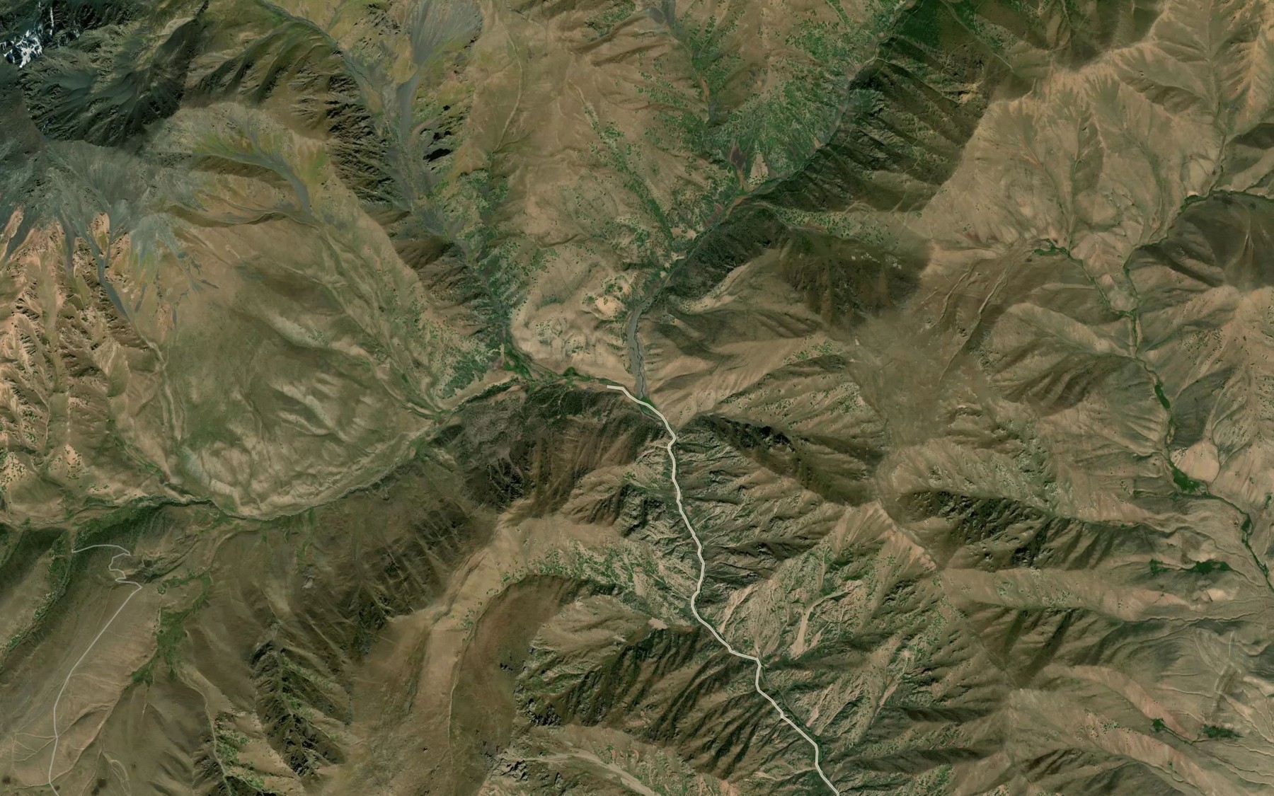 Satellite map of the Kyzyltash