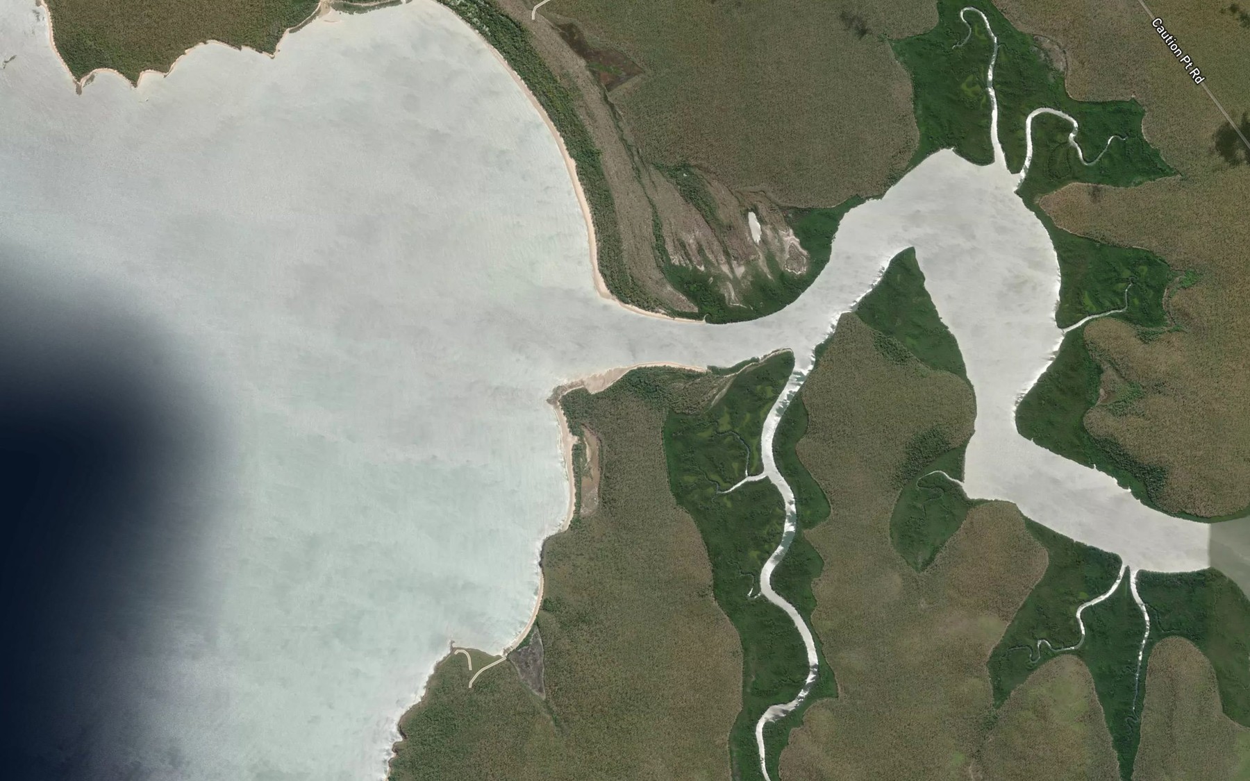 Satellite map of the Putuwunni Creek