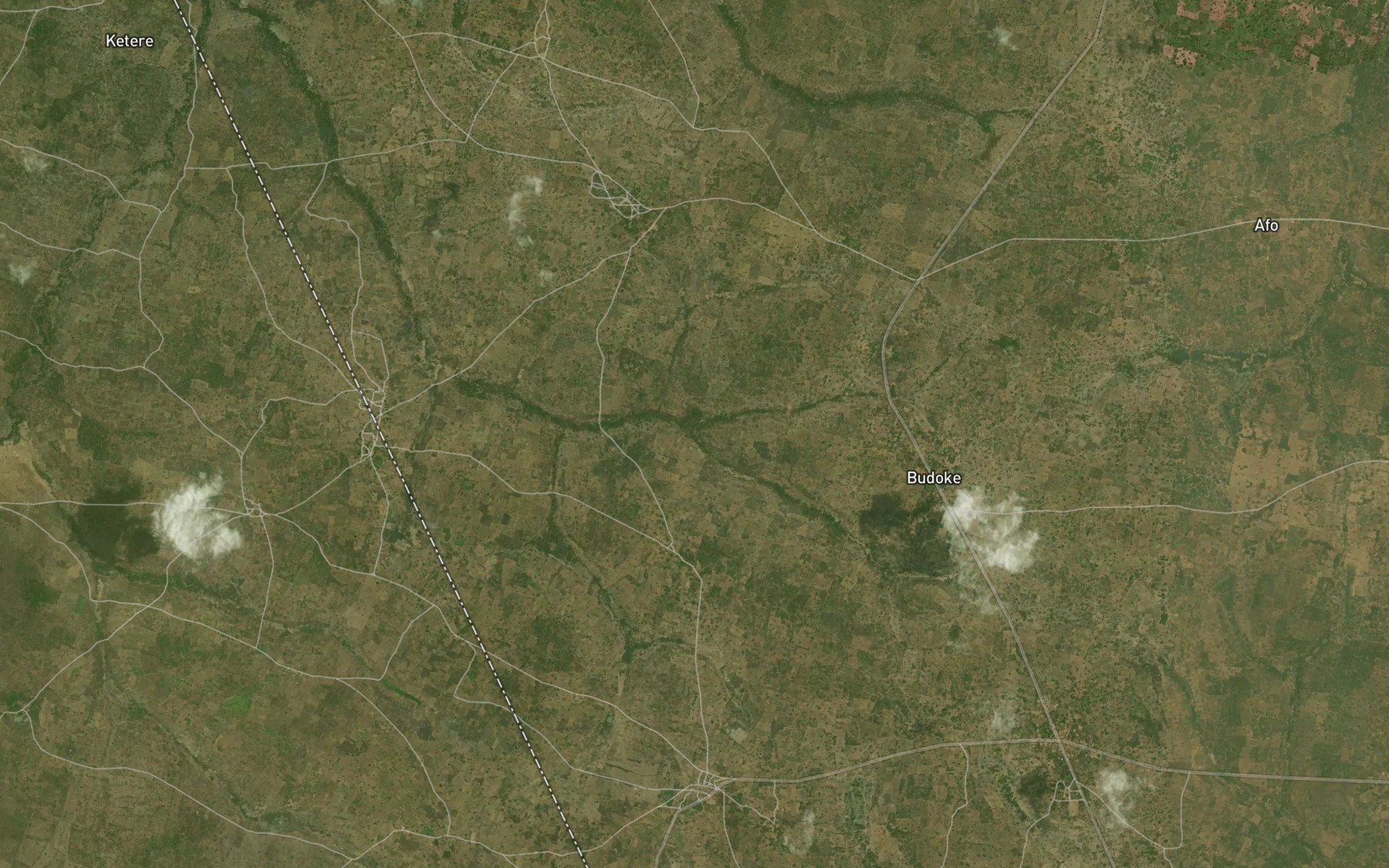 Satellite map of the RiverOnigbongbo
