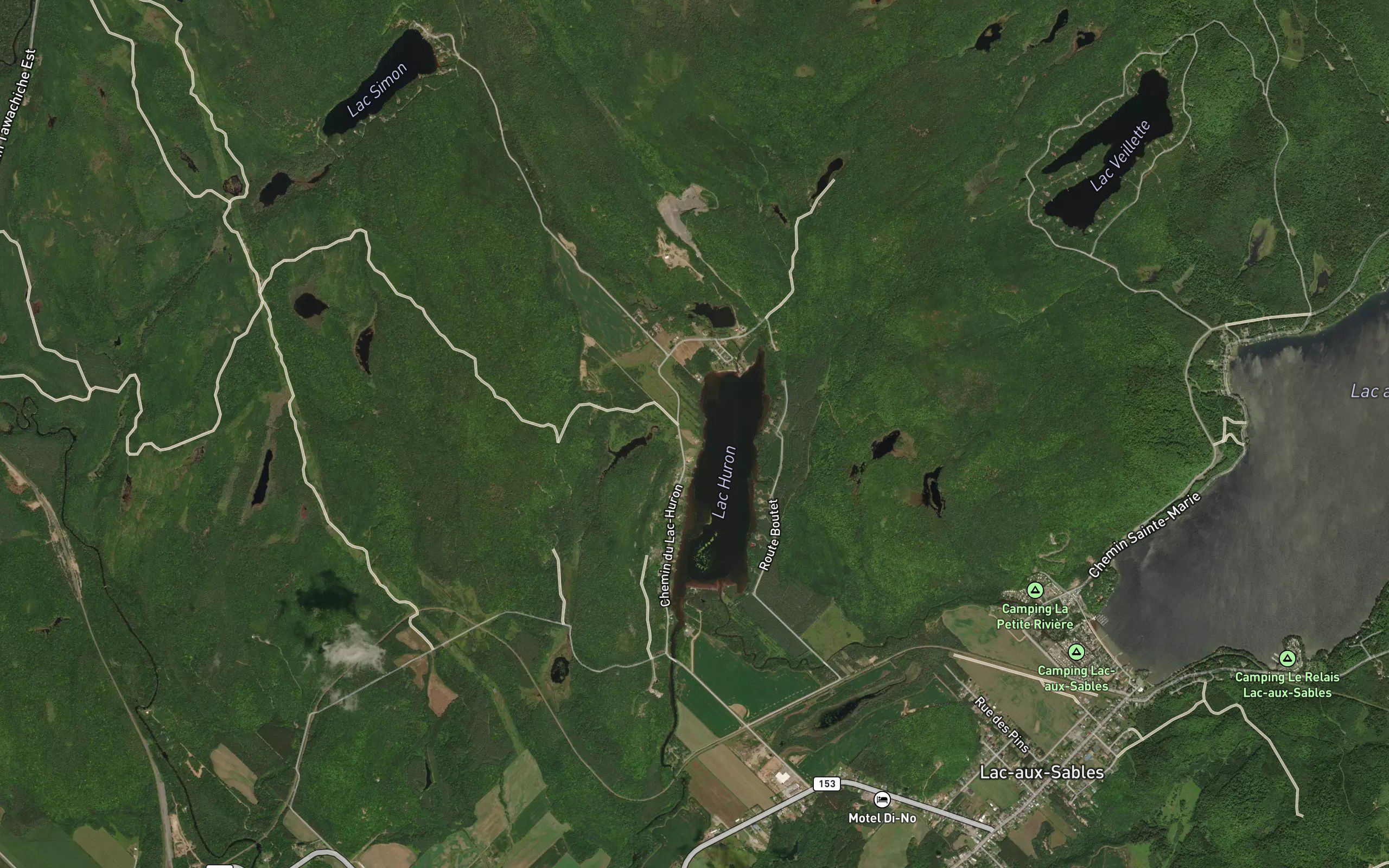 Decharge du Petit Lac Bedard