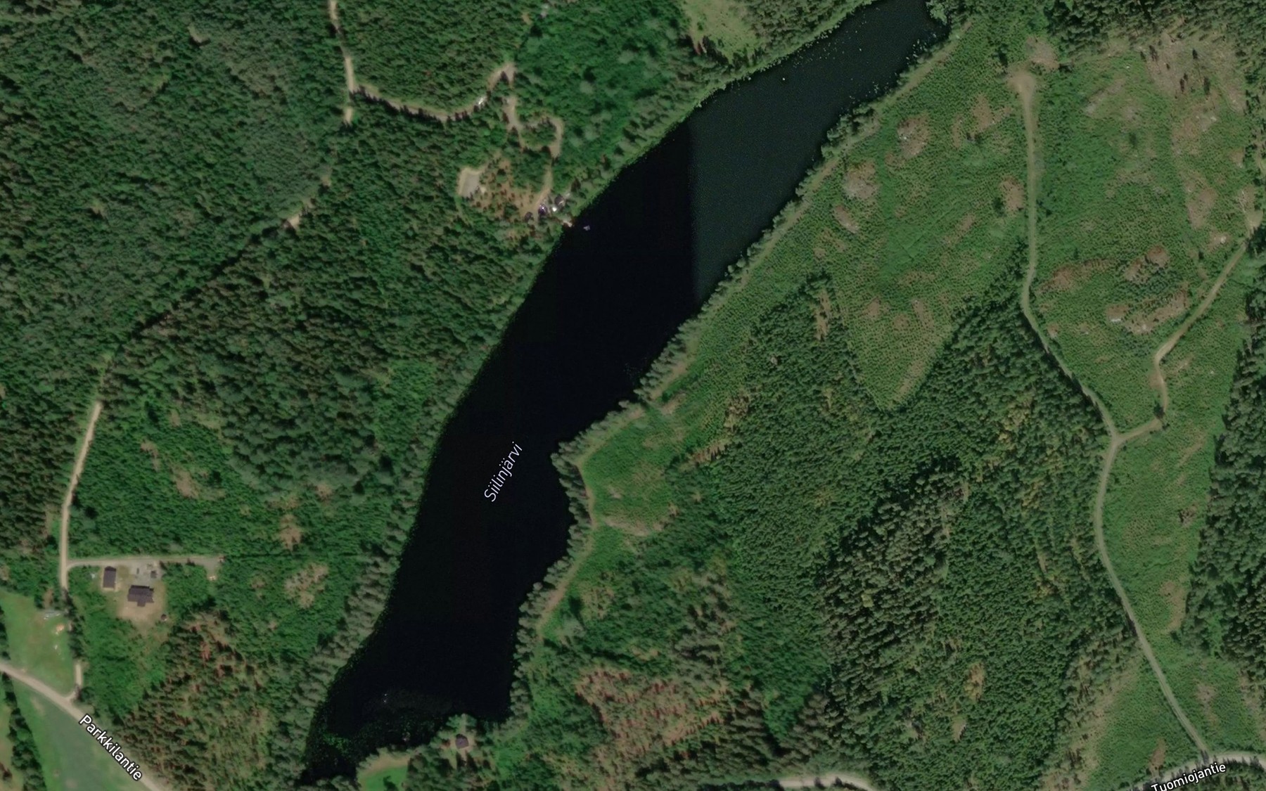 Satellite map of the Siilinjarvi