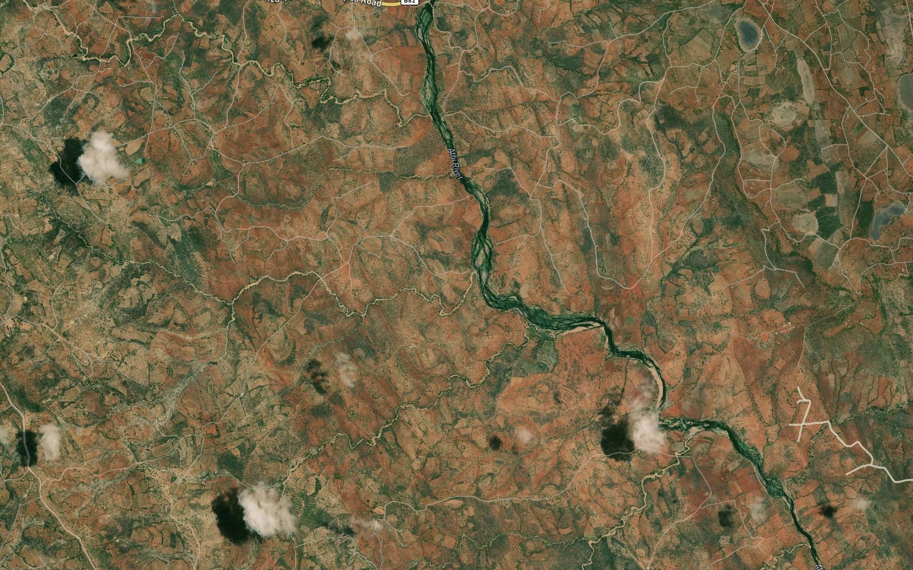 Satellite map of the Mwani