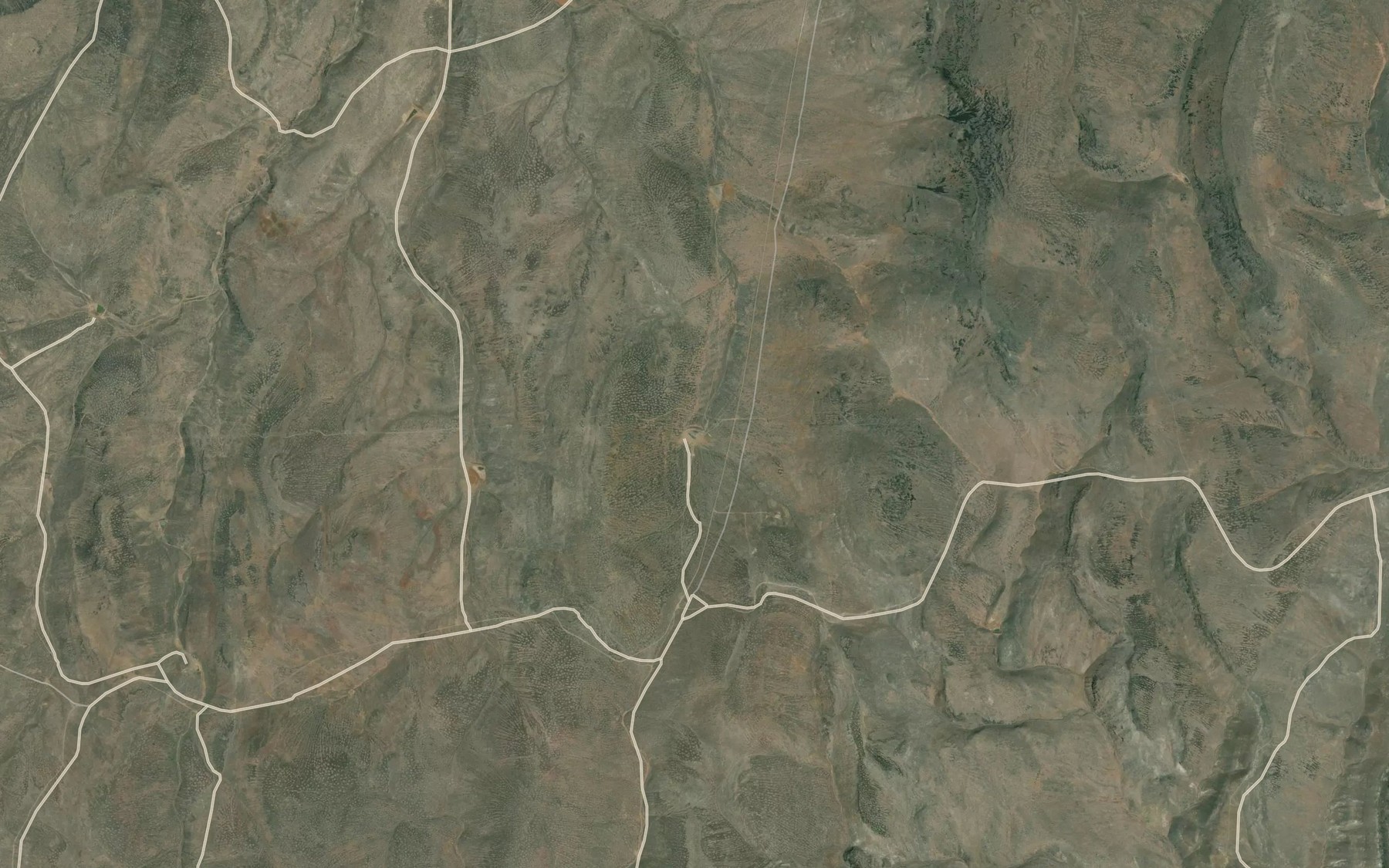 Satellite map of the Head of Keeney Creek Reservoir