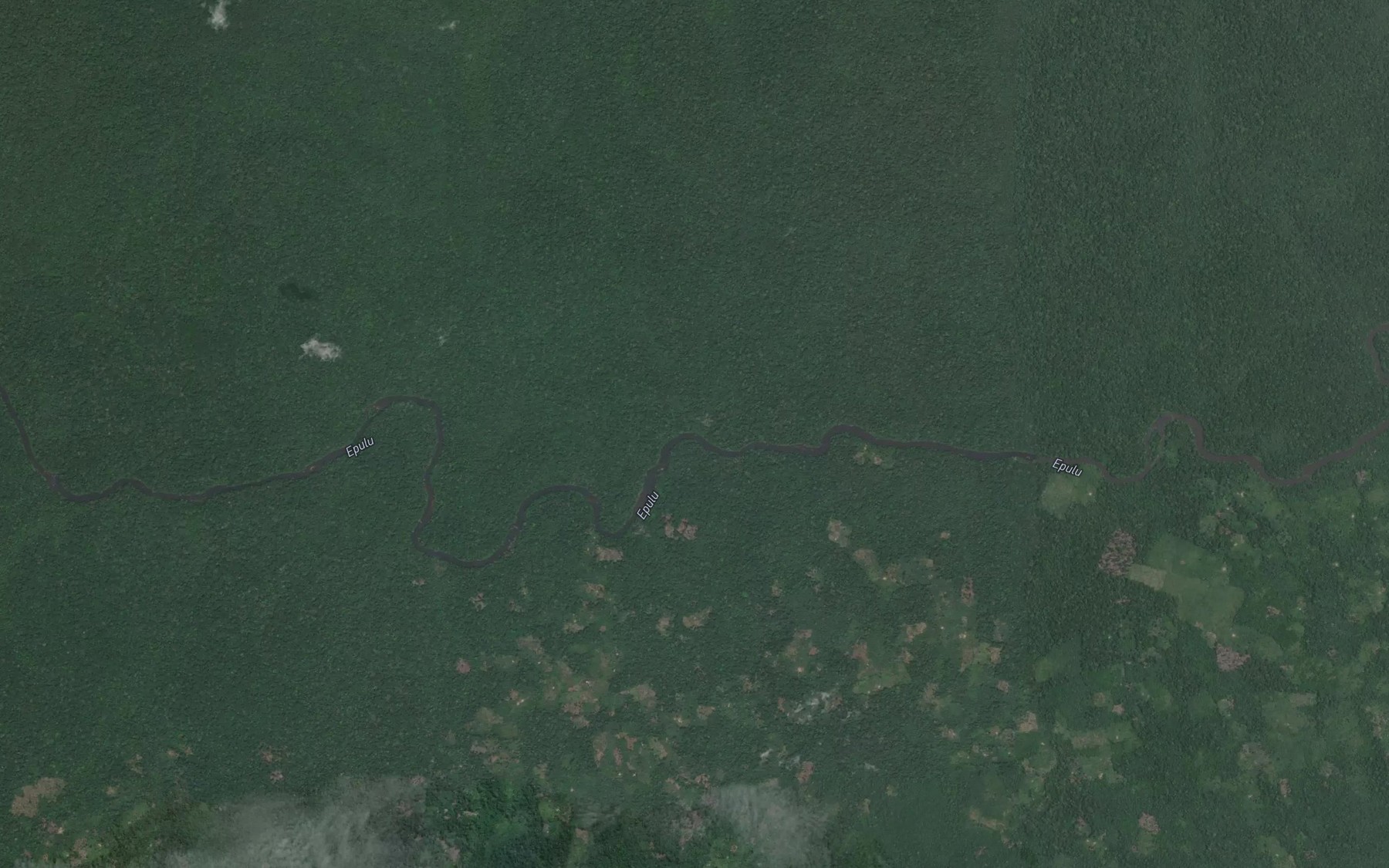 Satellite map of the Semako