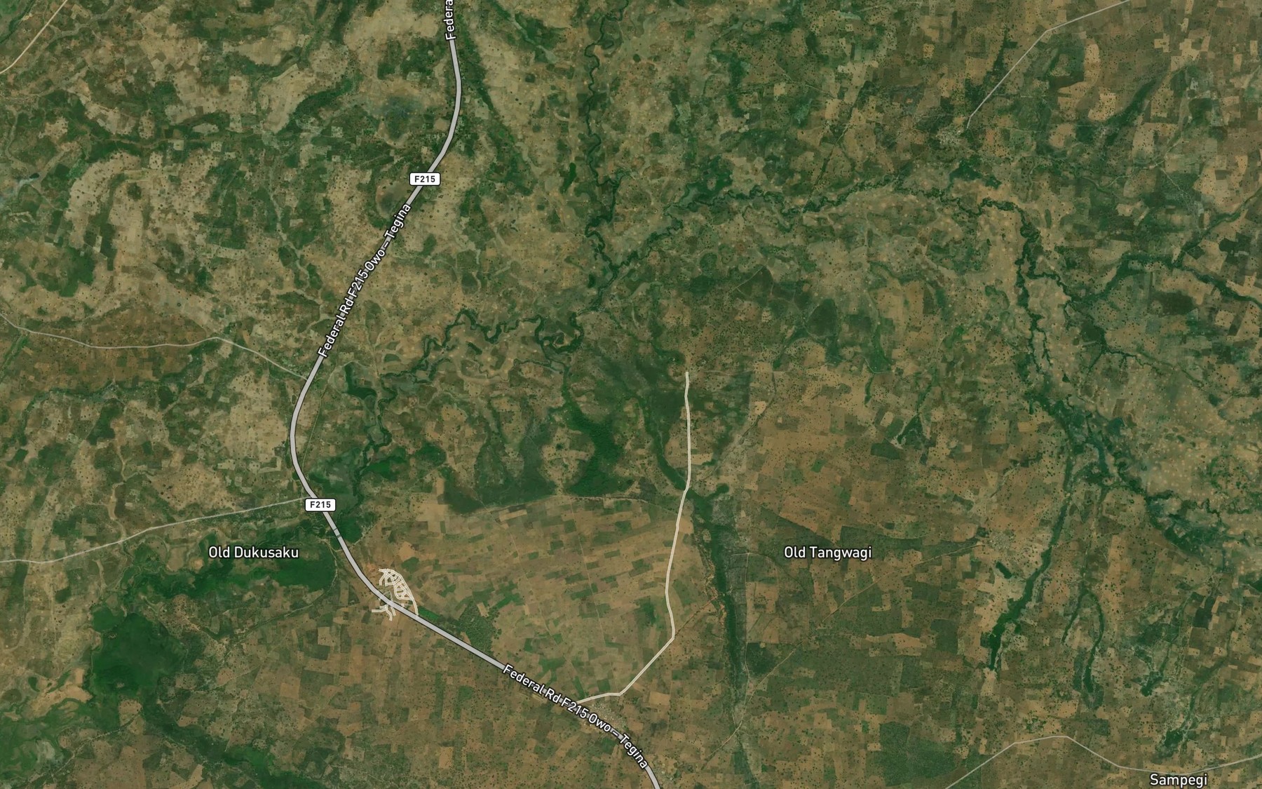 Satellite map of the River Lokogooma