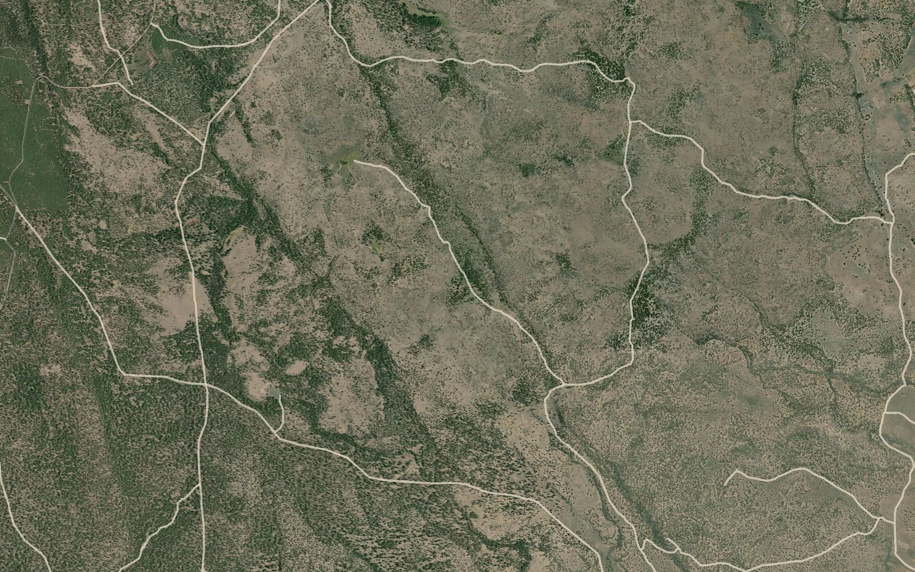 Satellite map of the Round Reservoir