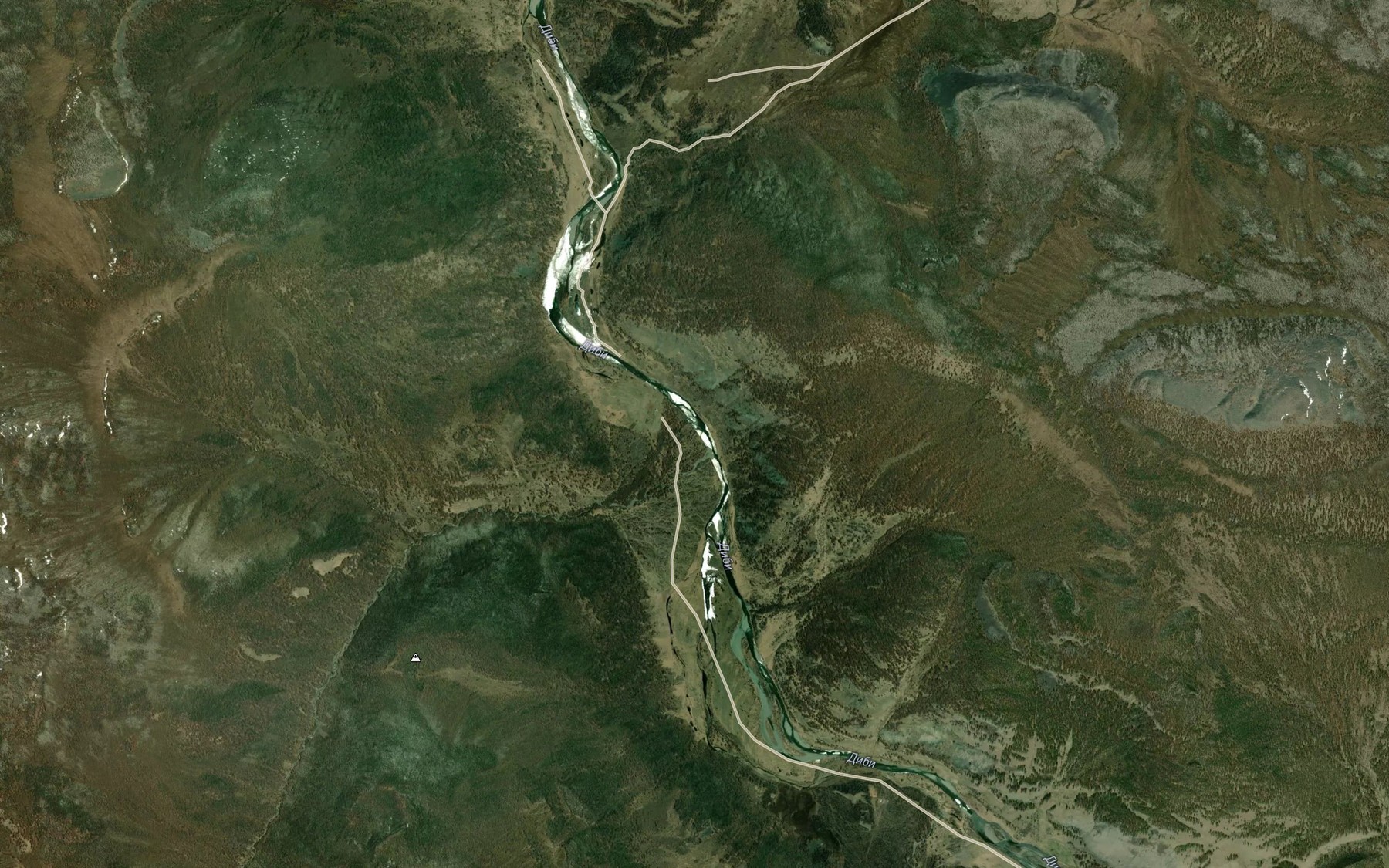 Satellite map of the Yeltoy