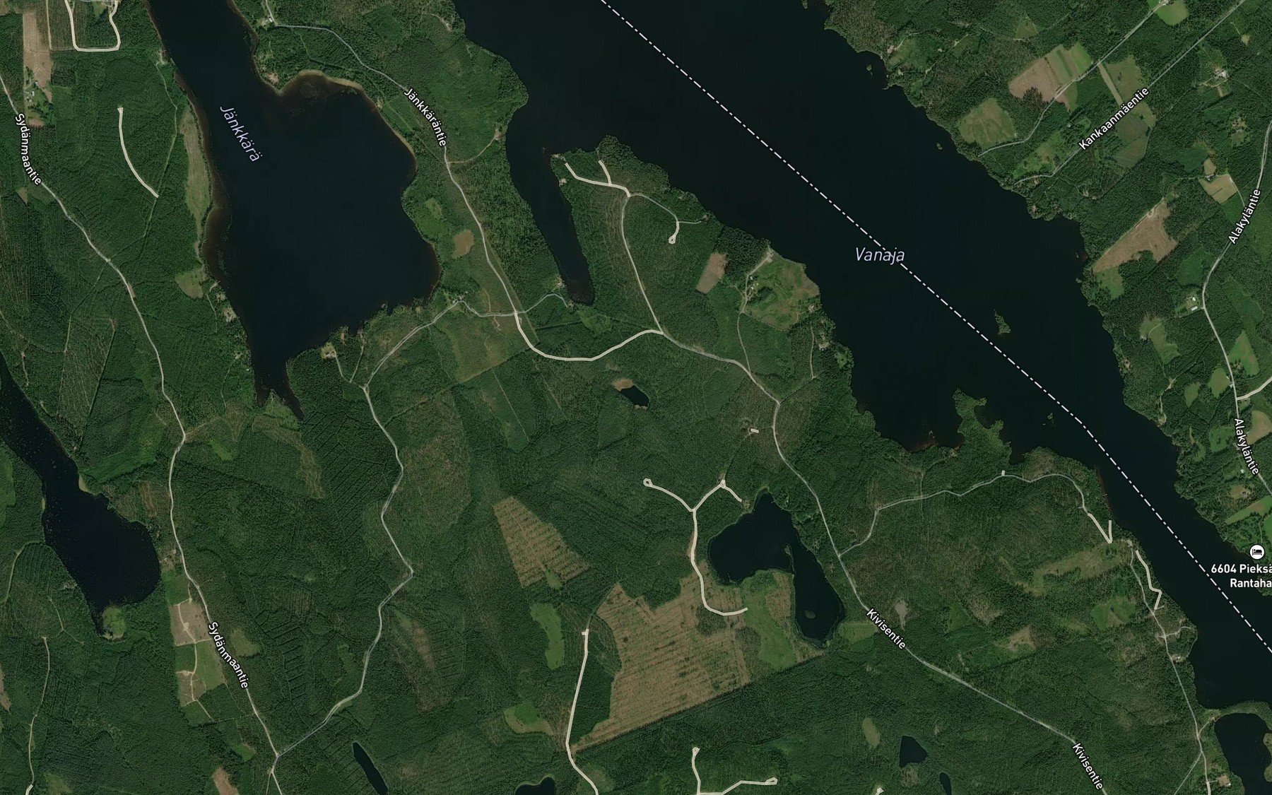 Satellite map of the Umpilampi