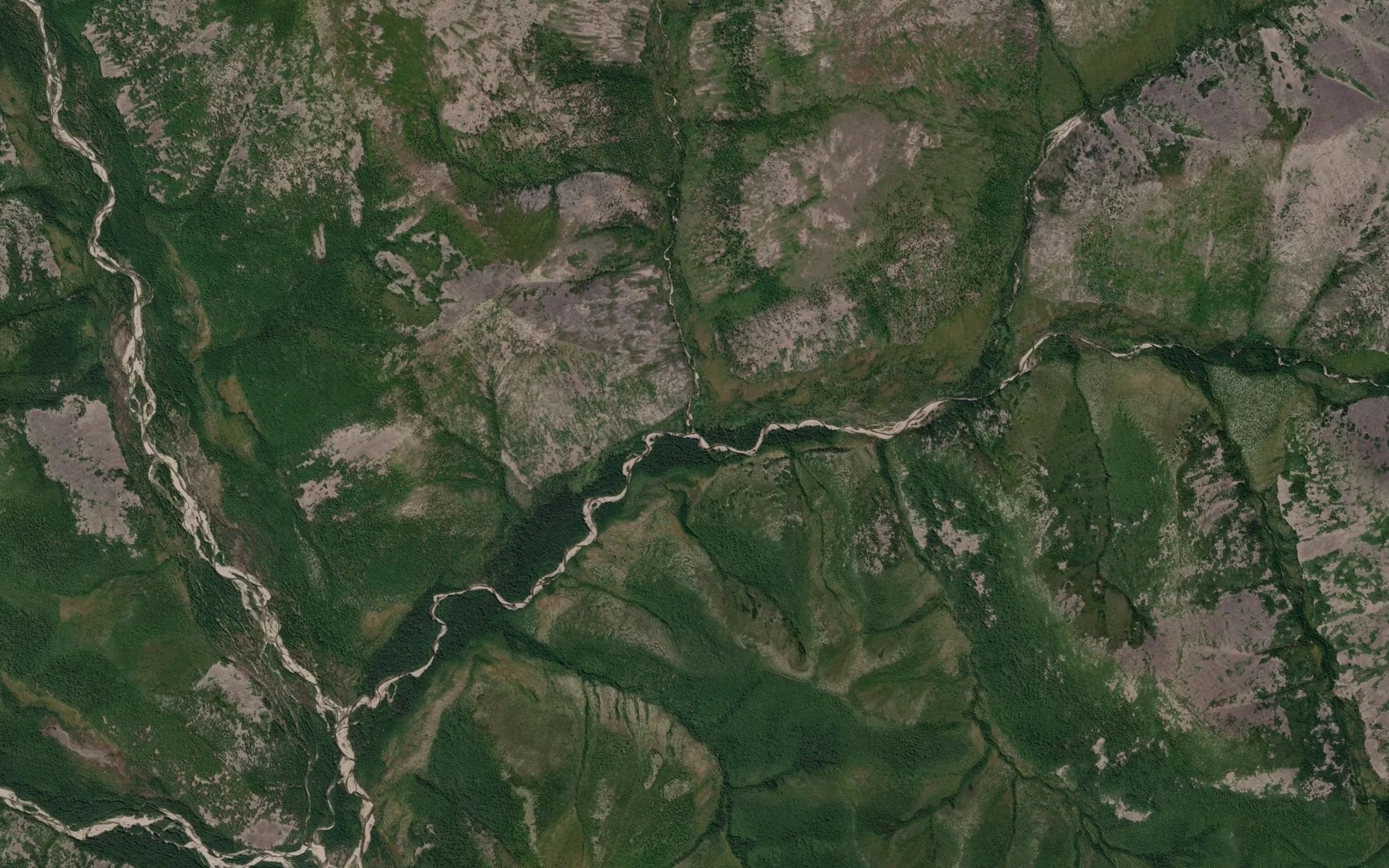 Satellite map of the Sokzhoy