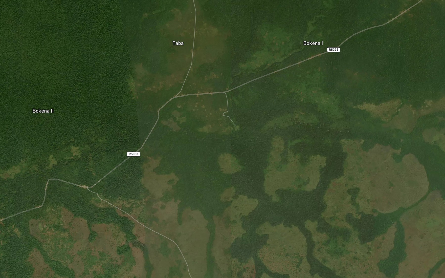 Satellite map of the Womu