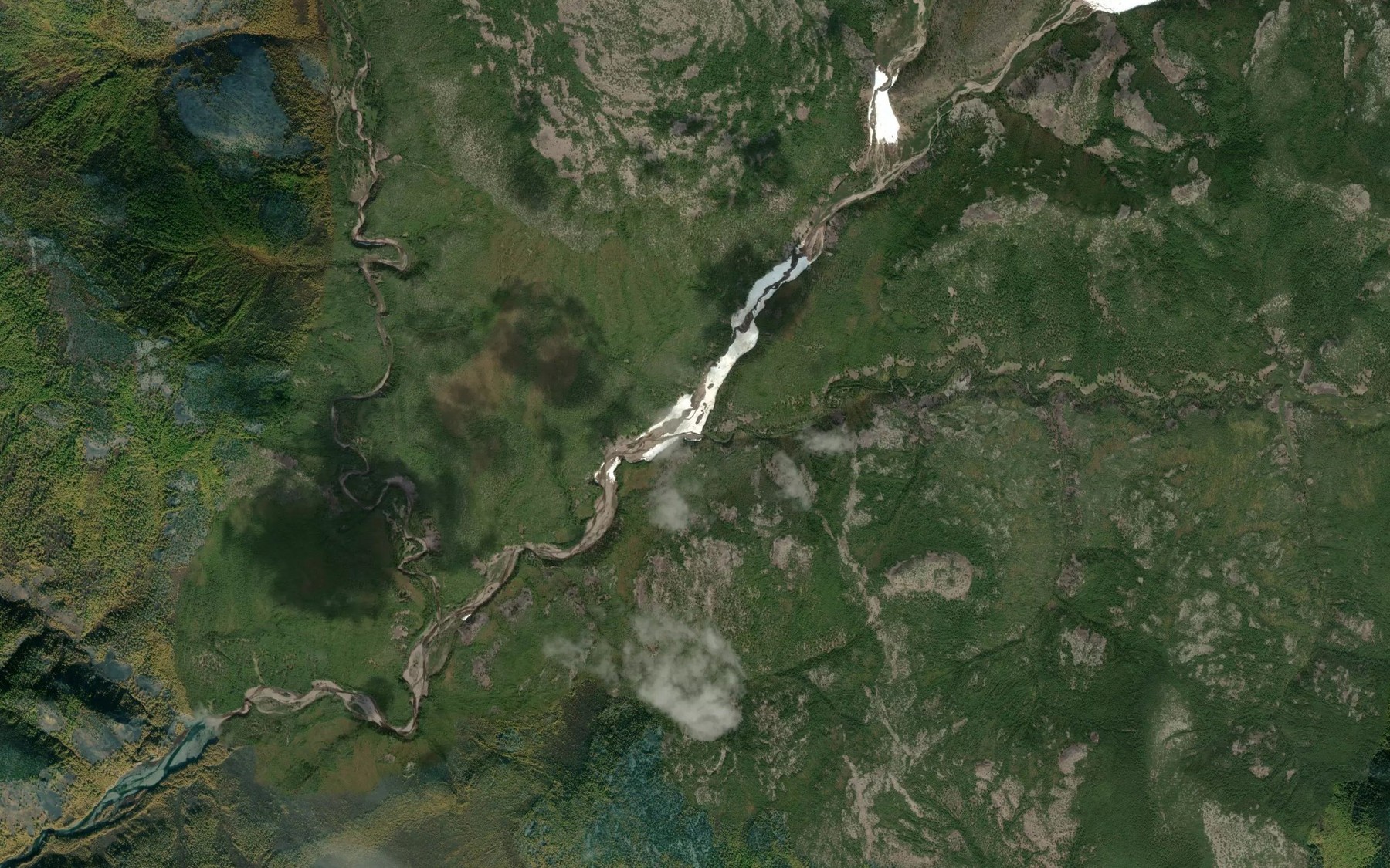 Satellite map of the Barkabyr