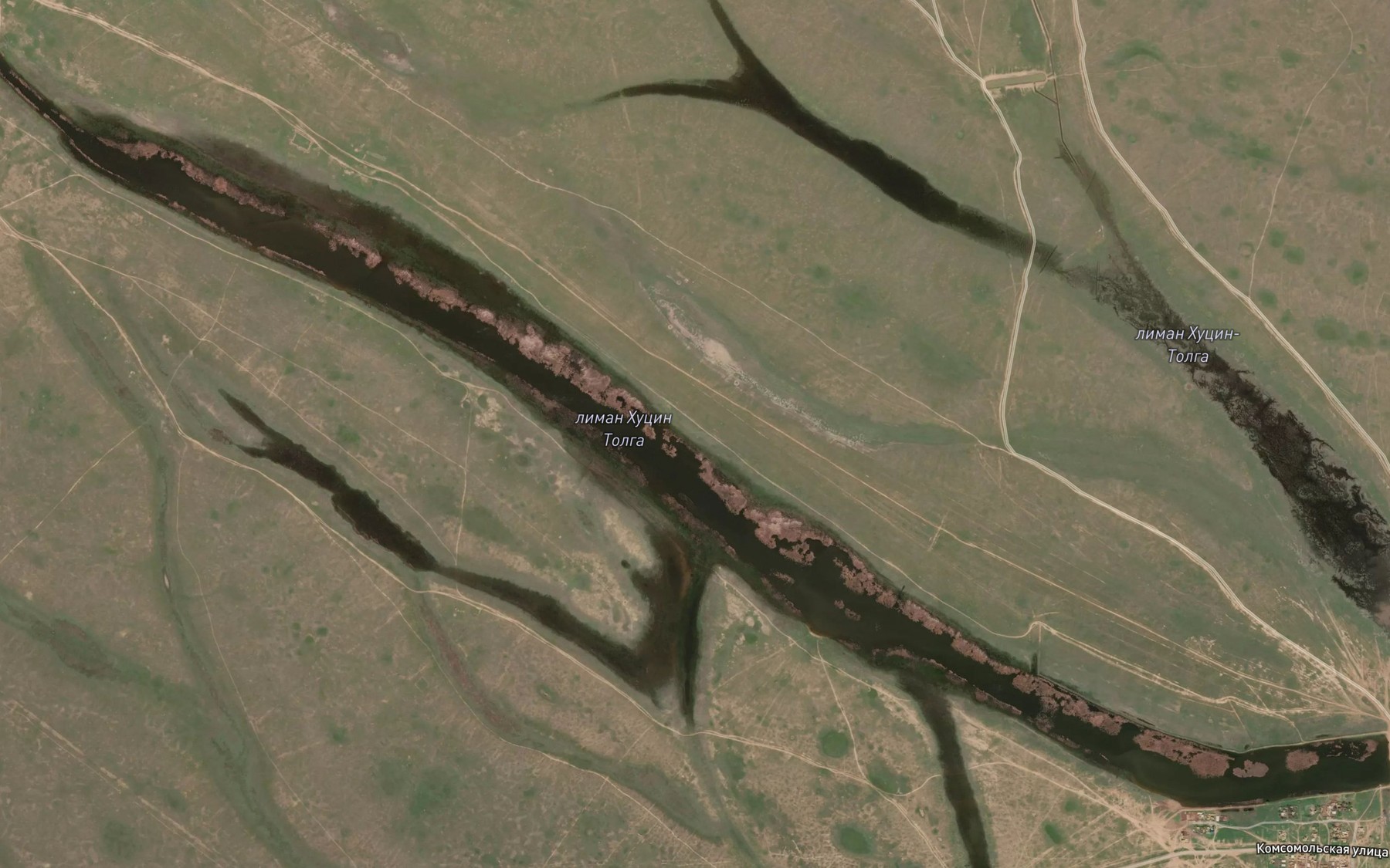 Satellite map of the Liman Khutsin-Tolga