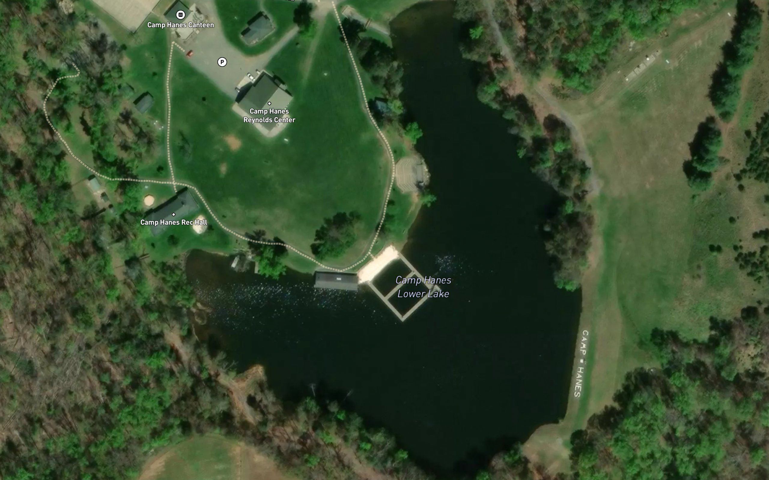 Camp Hanes Lake