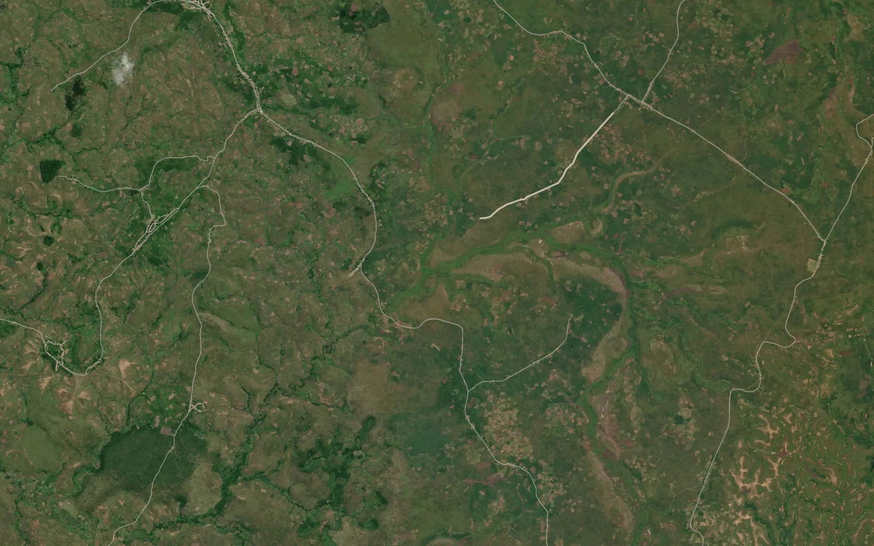 Satellite map of the Kofu