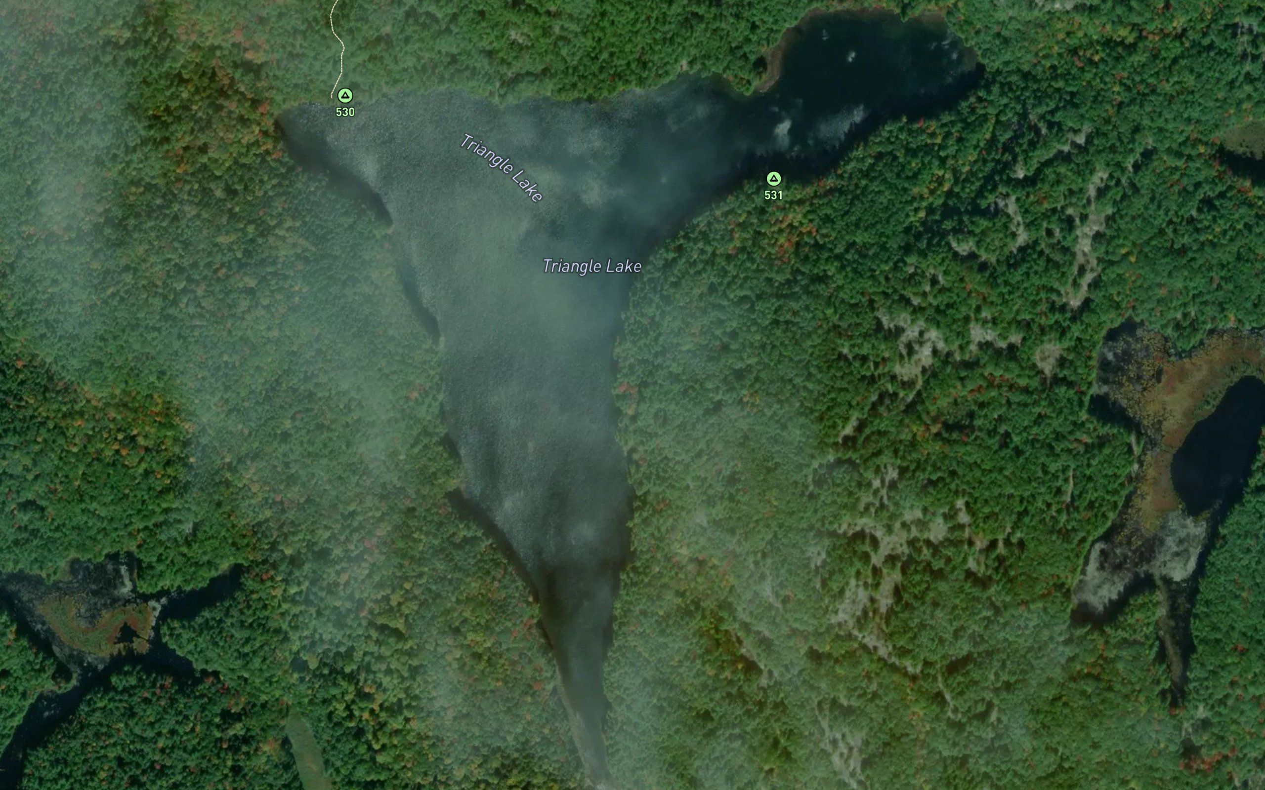 Triangle Lake