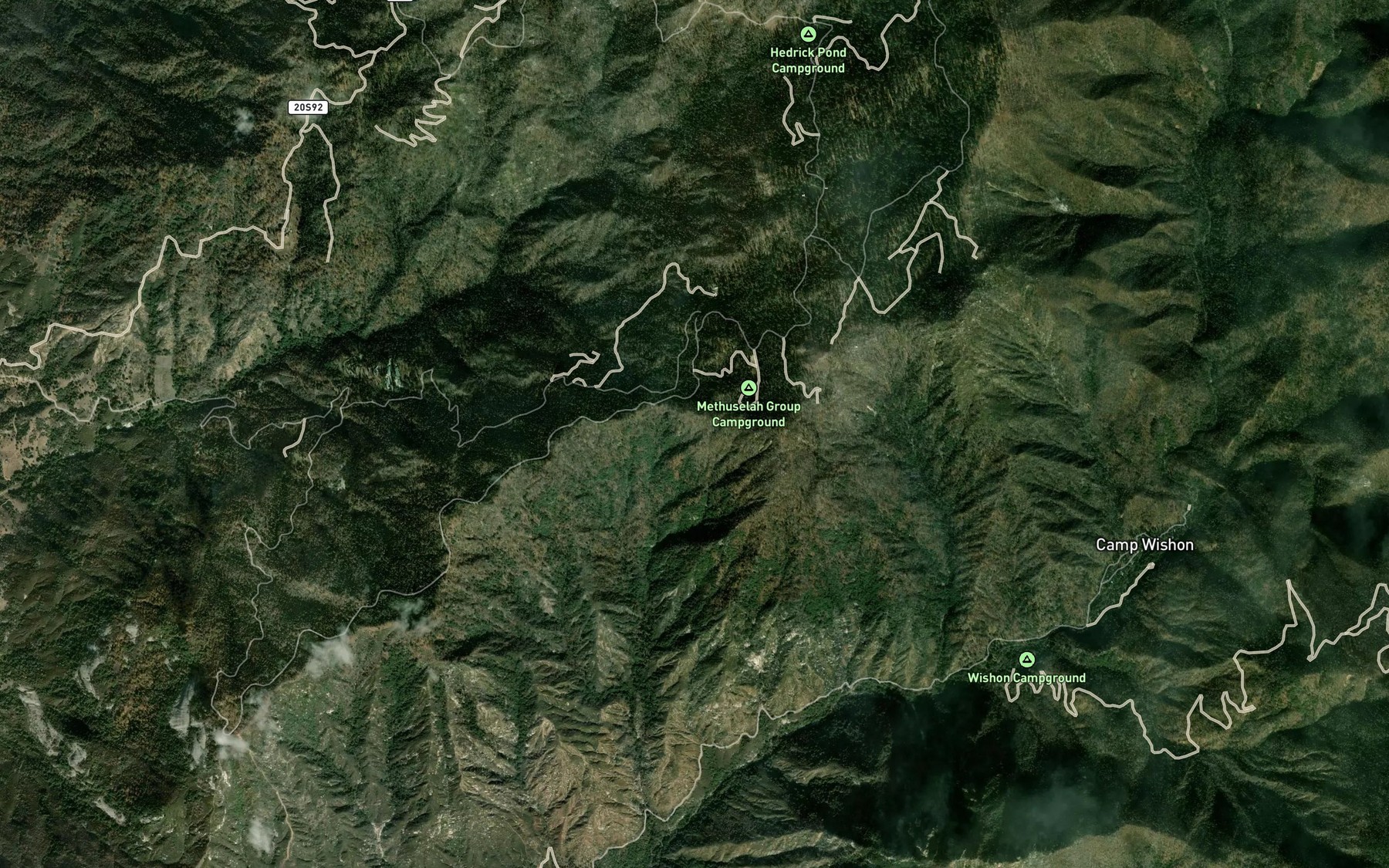 Satellite map of the Crystal SPring