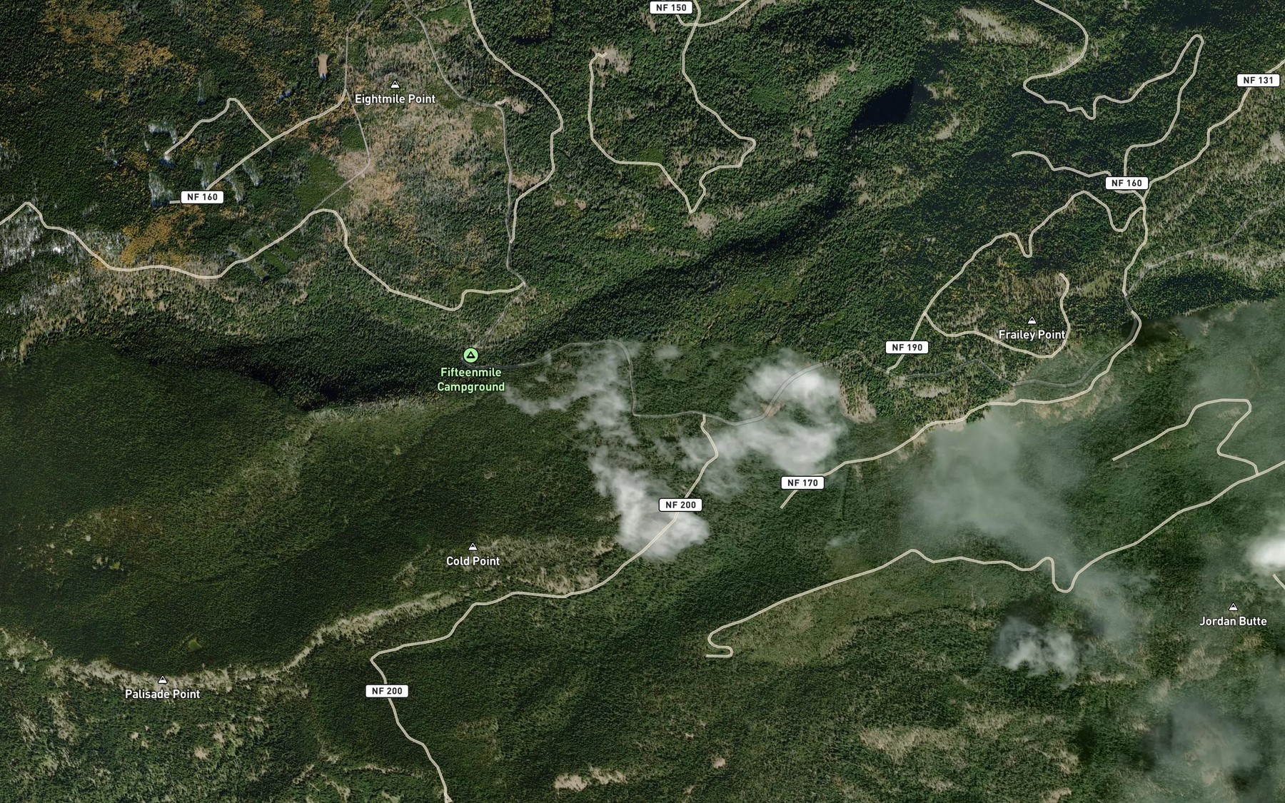 Satellite map of the Cold Spring