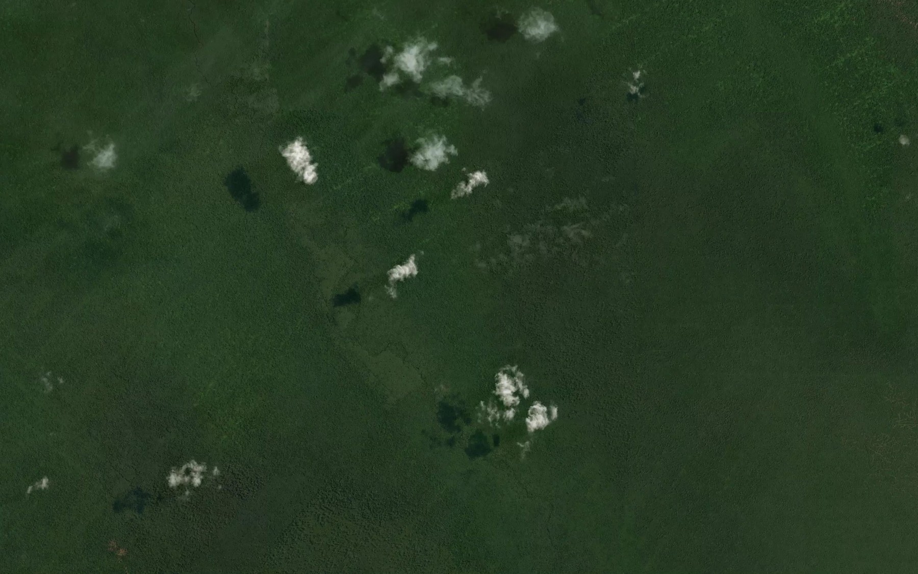 Satellite map of the Lubok Perau