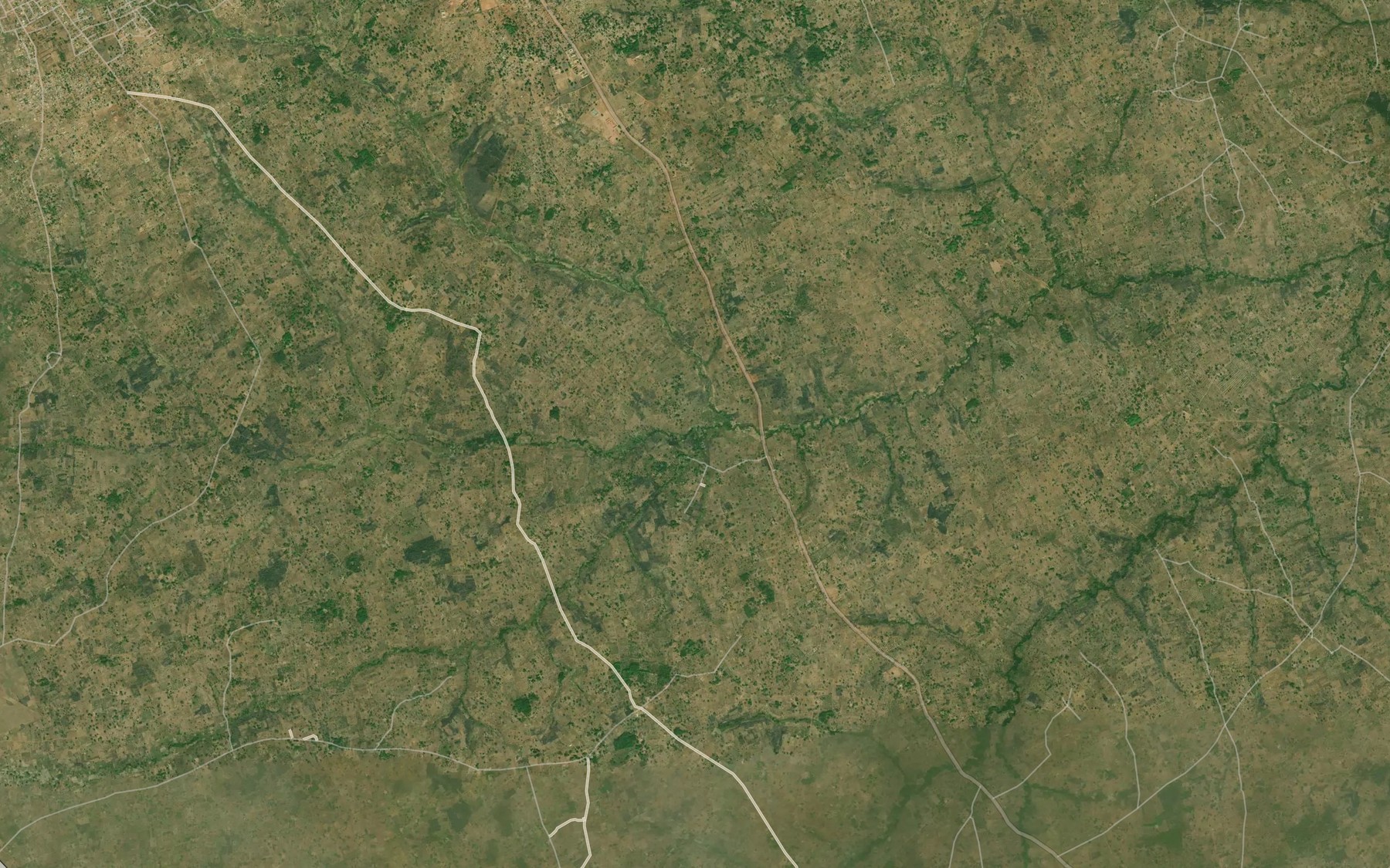 Satellite map of the River Baar