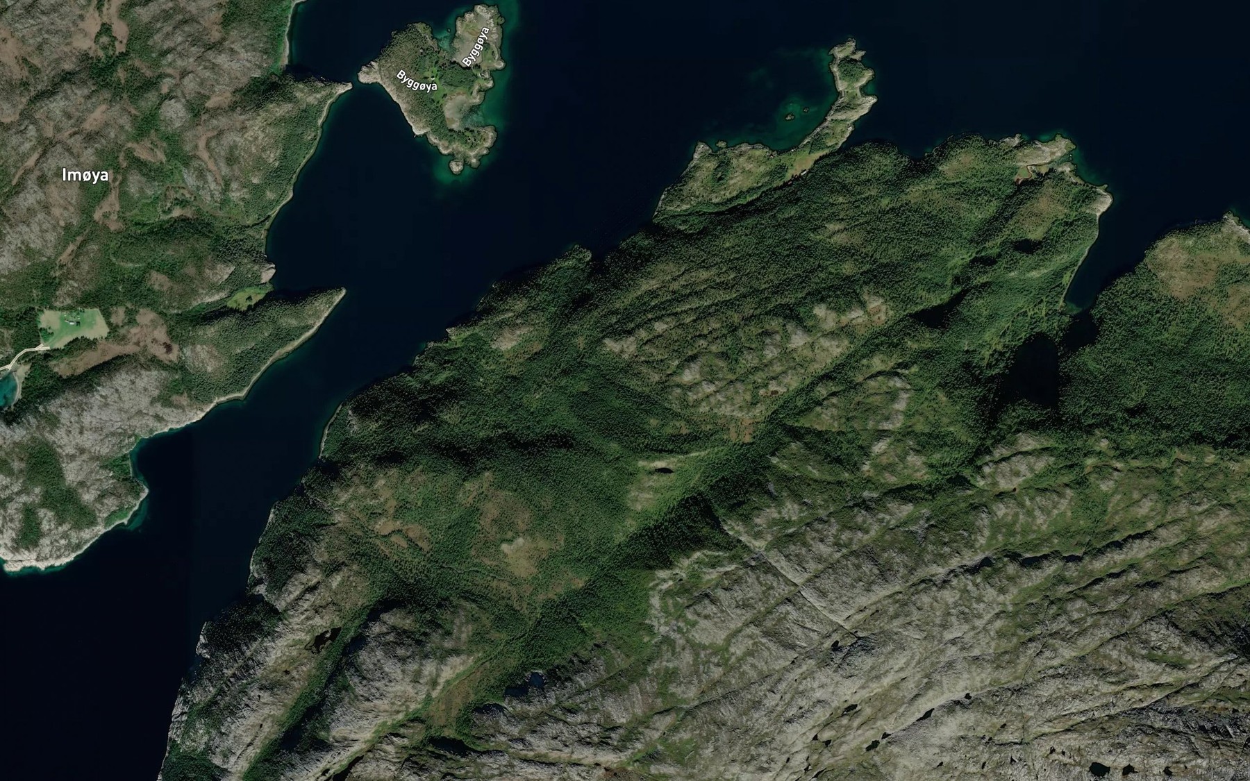 Satellite map of the Molnbekken