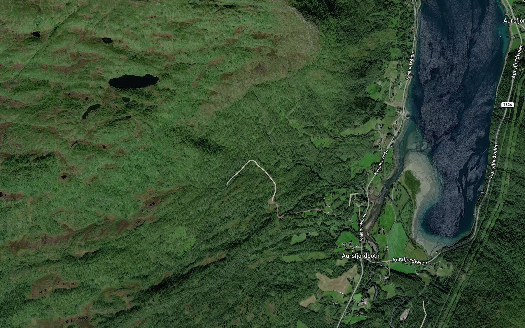 Satellite map of the Johanneslabekken